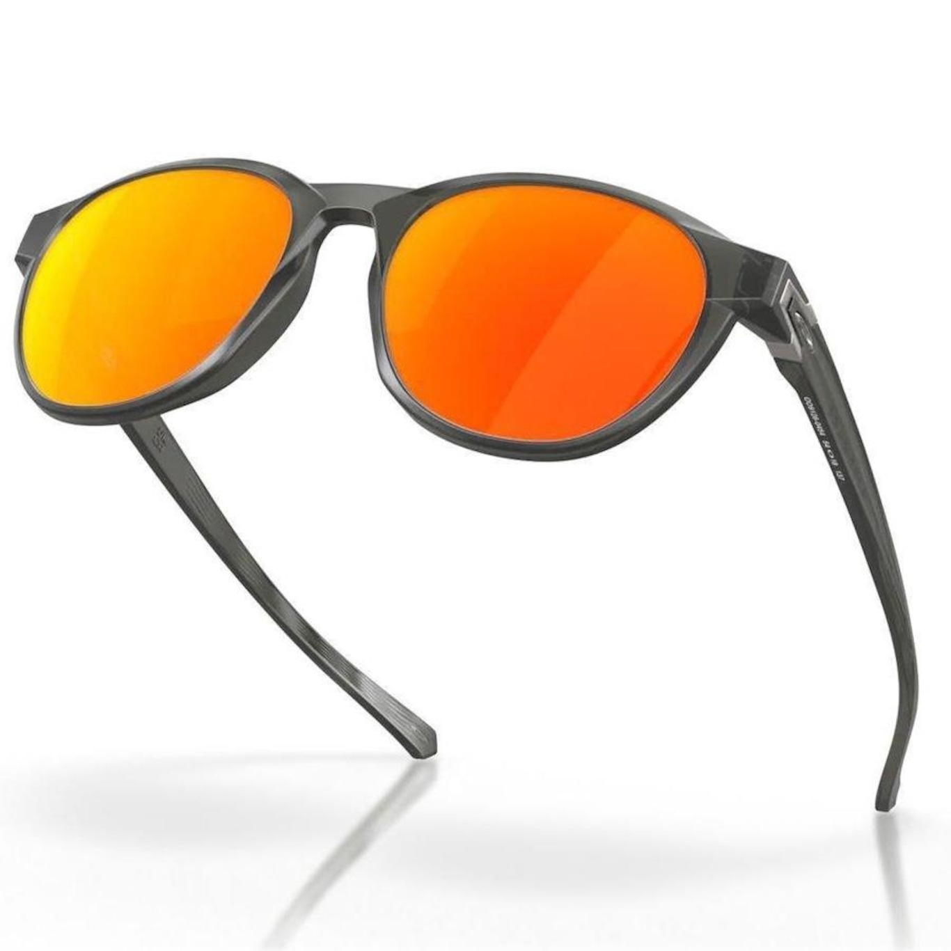 Óculos de Sol Oakley Reedmace Matte Grey Smoke - Unissex - Foto 3