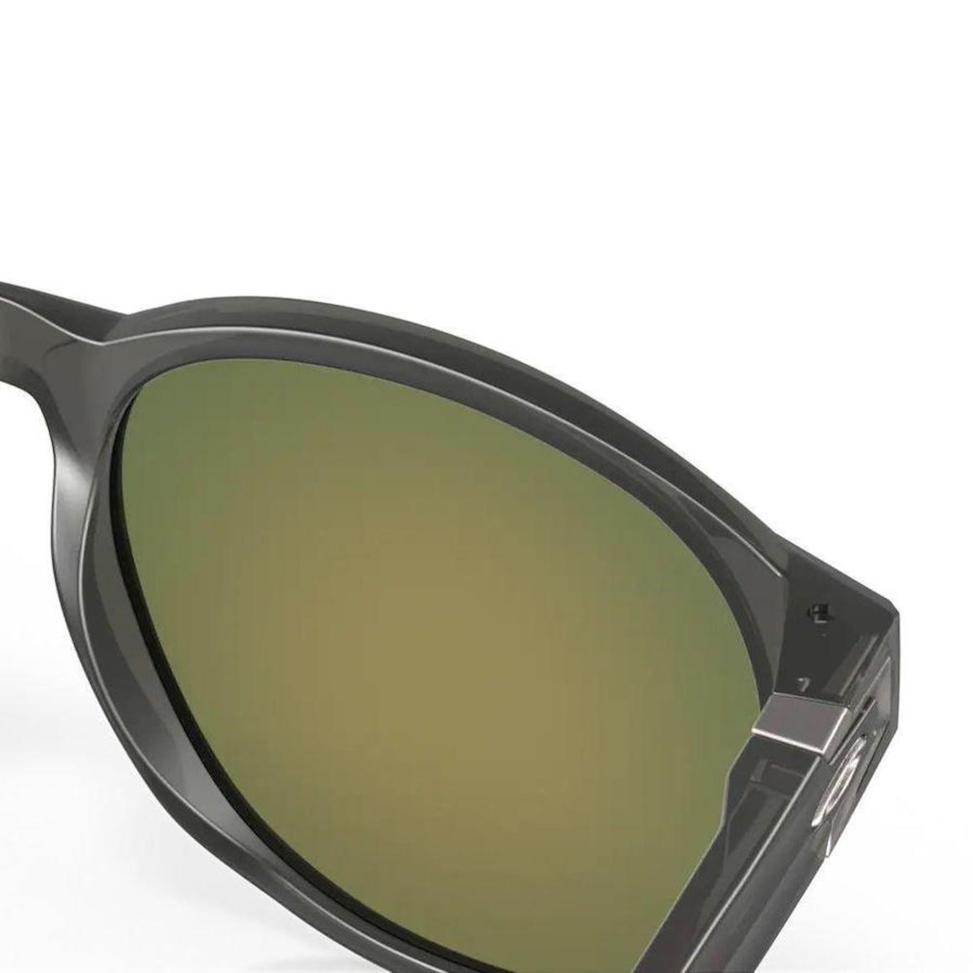 Óculos de Sol Oakley Reedmace Matte Grey Smoke - Unissex - Foto 5