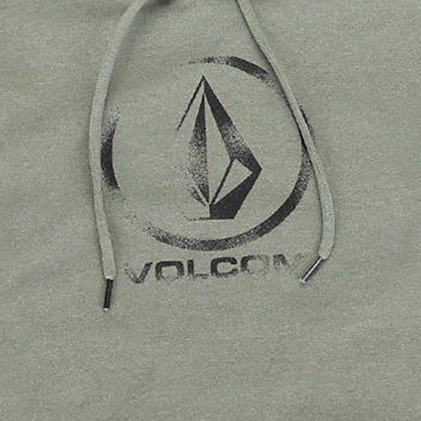 Blusão de Moletom Volcom Canguru Logo Oversize - Masculino - Foto 2