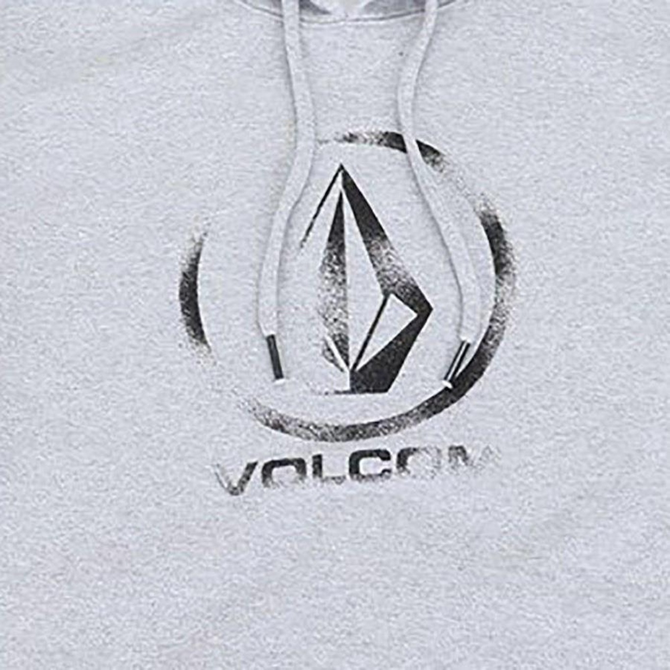 Blusão de Moletom com Capuz Volcom Canguru Logo Oversize - Masculino - Foto 2