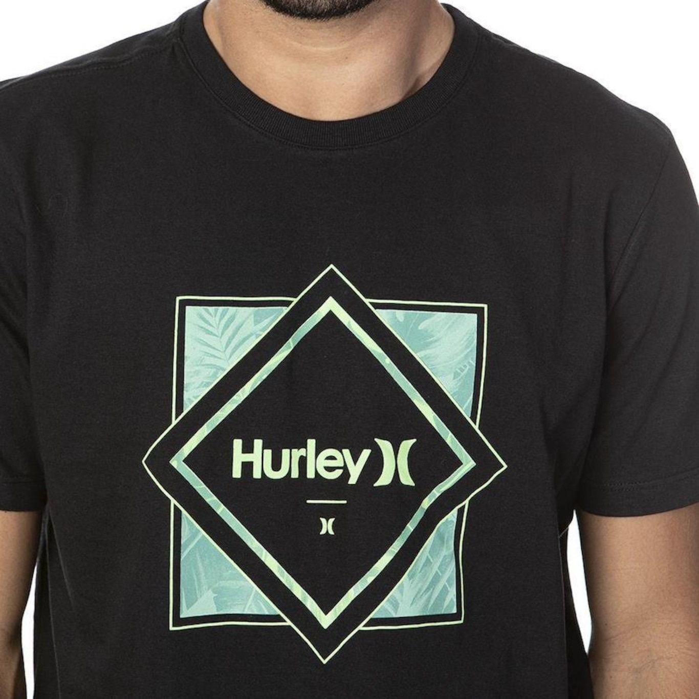 Camiseta Hurley New Foliage - Masculina - Foto 3