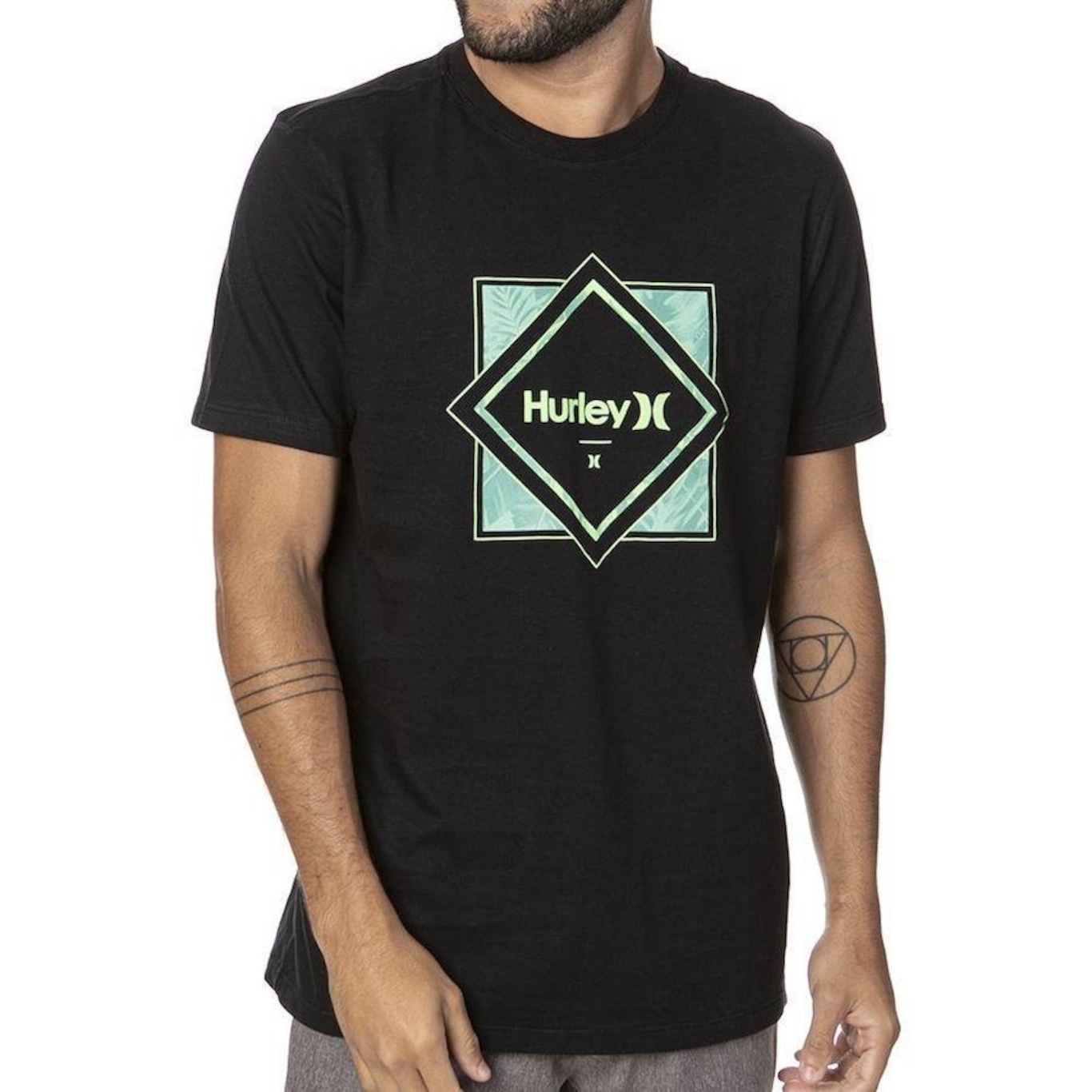 Camiseta Hurley New Foliage - Masculina - Foto 4