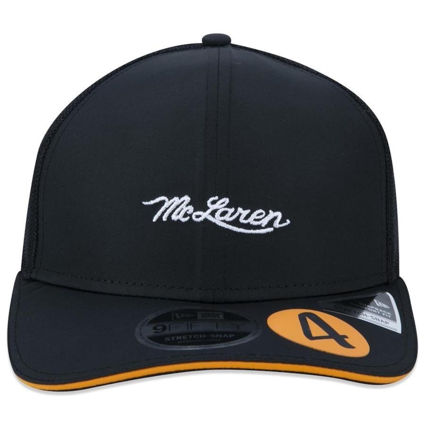 Boné Aba Curva New Era 9Fifty Mclaren F1 Team GP Monaco Lando Norris - Stretch Snap - Adulto - Foto 2