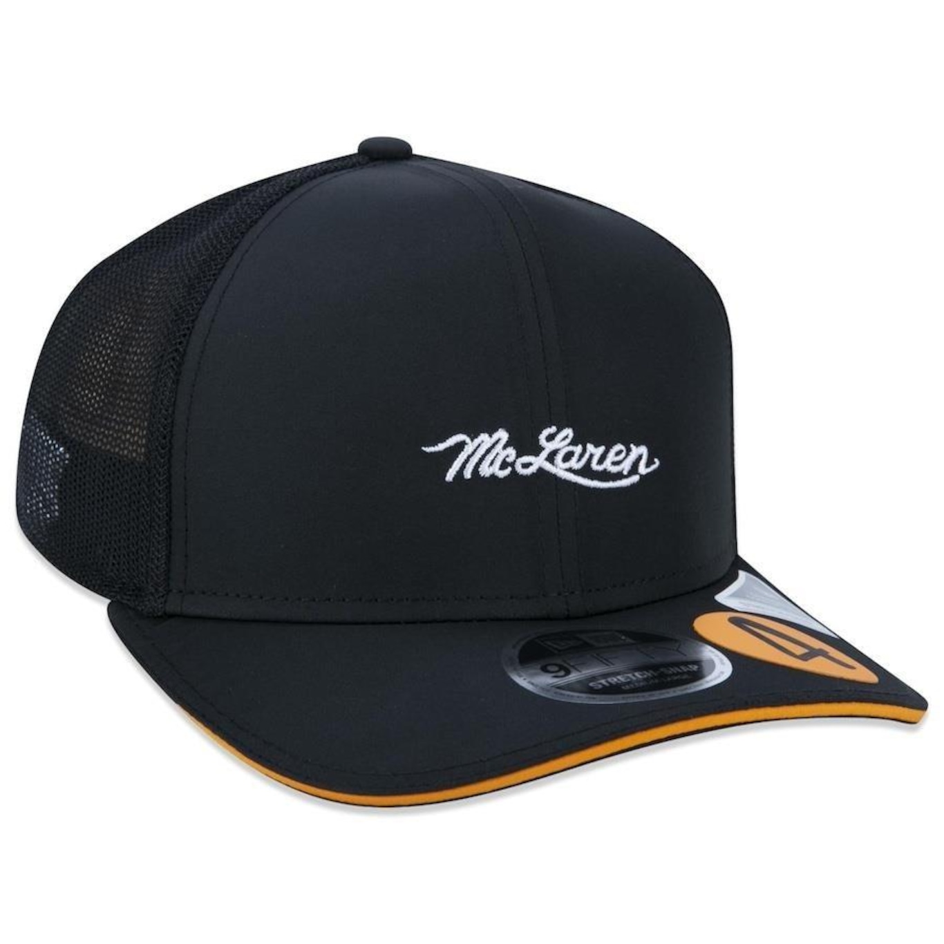 Boné Aba Curva New Era 9Fifty Mclaren F1 Team GP Monaco Lando Norris - Stretch Snap - Adulto - Foto 3