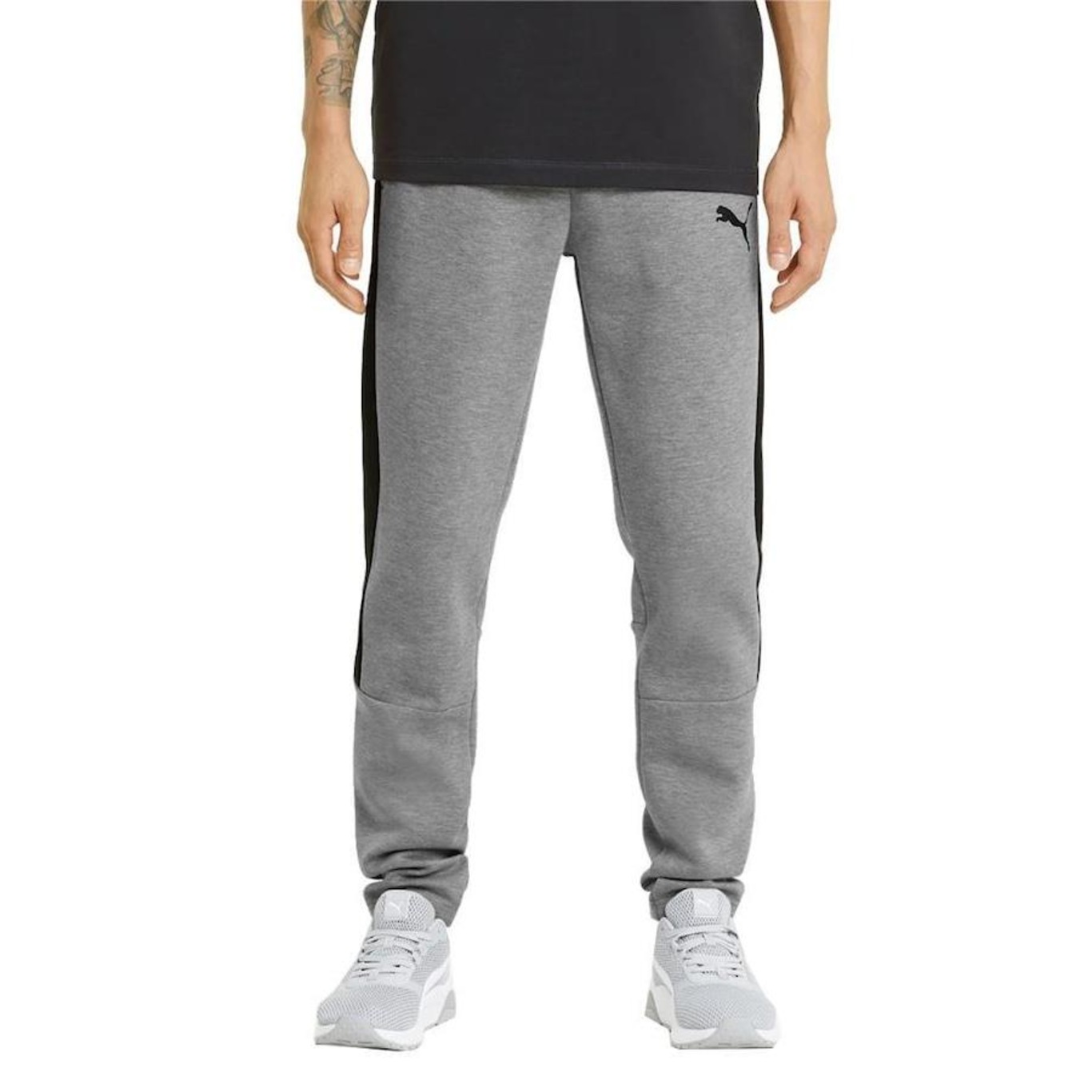 Calça de Moletom Puma Evostripe - Masculina - Foto 3