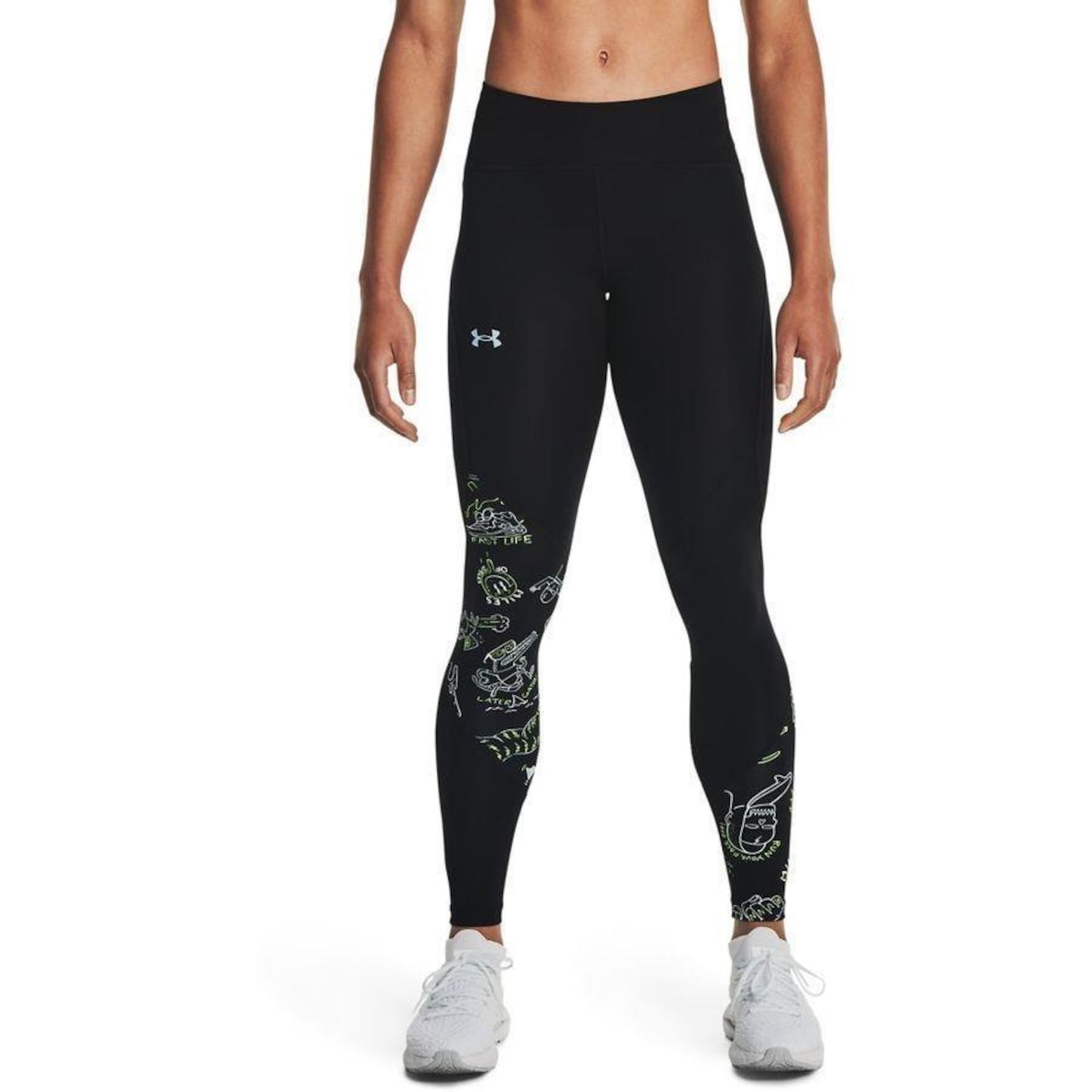 Calça Legging Under Armour Hundred Tight - Feminina - Foto 5