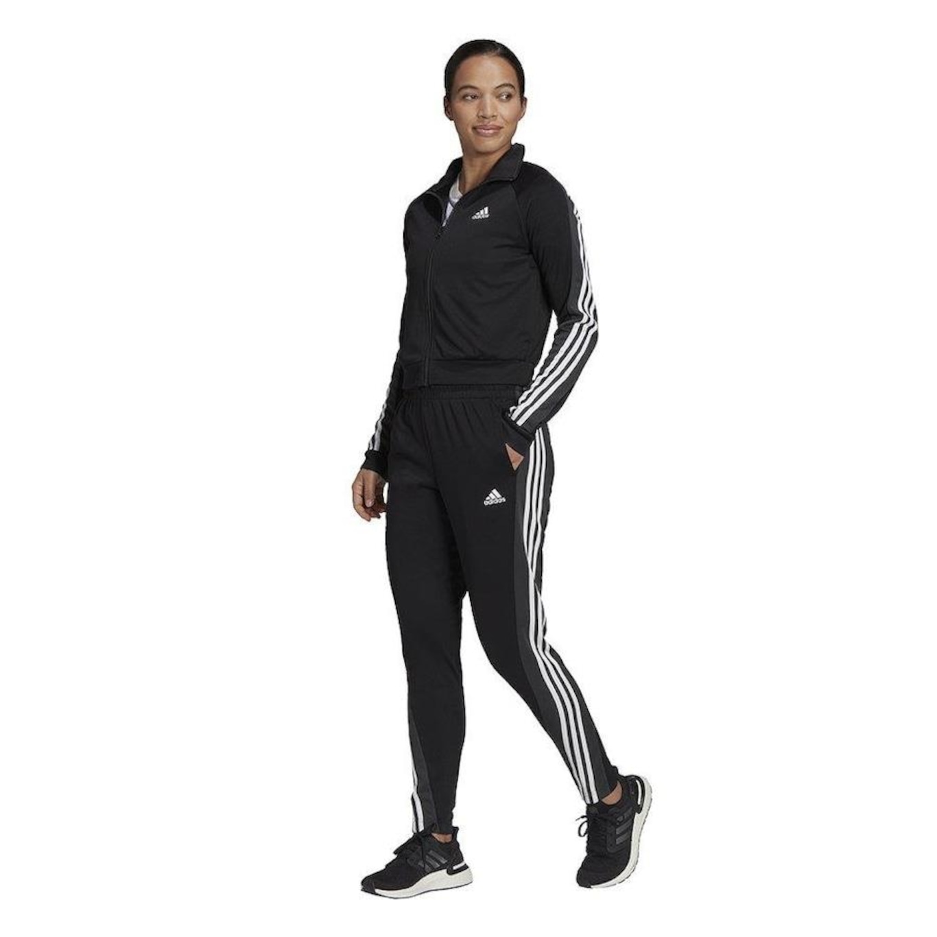 Agasalho adidas Teamsports - Feminino - Foto 1