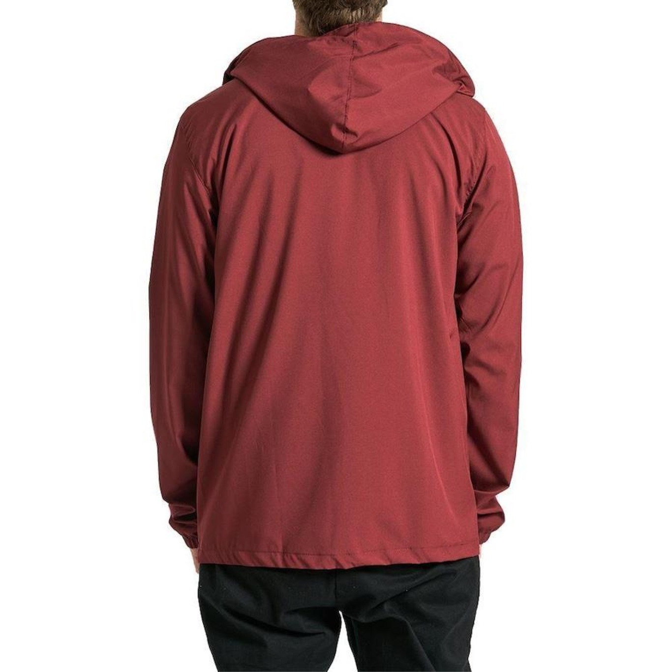 Blusão de Moletom com Capuz Hurley Windbreaker Cold - Masculina - Foto 2