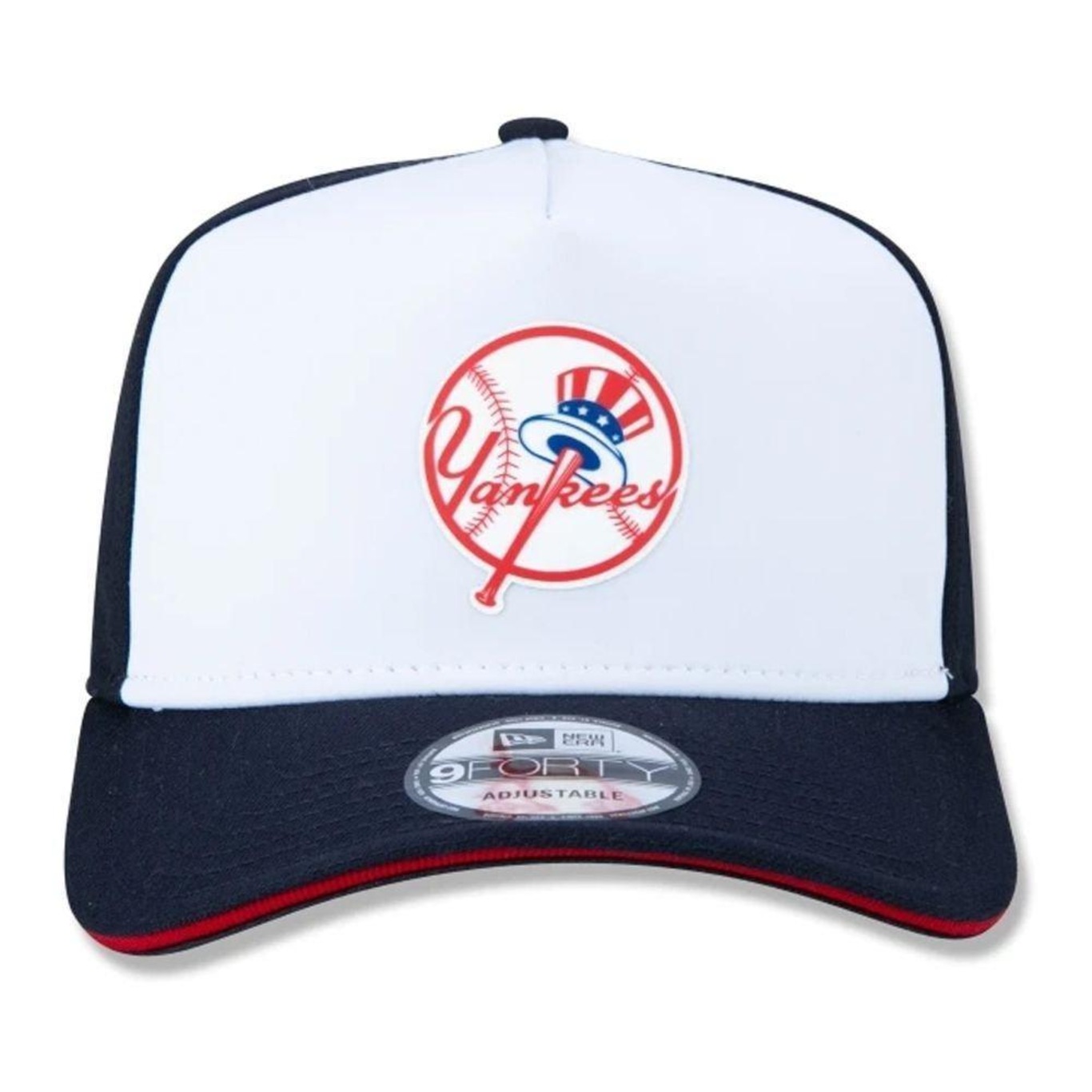 Boné Aba Curva New Era New York Yankees 940 A-Frame Soccer Style Logo - Snapback - Adulto - Foto 3