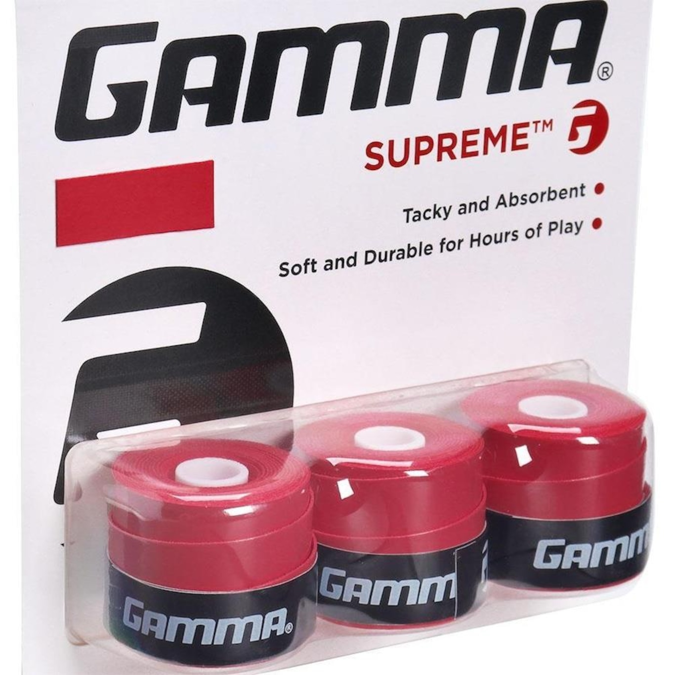 Overgrip Gamma Supreme com 03 unidades - Foto 3