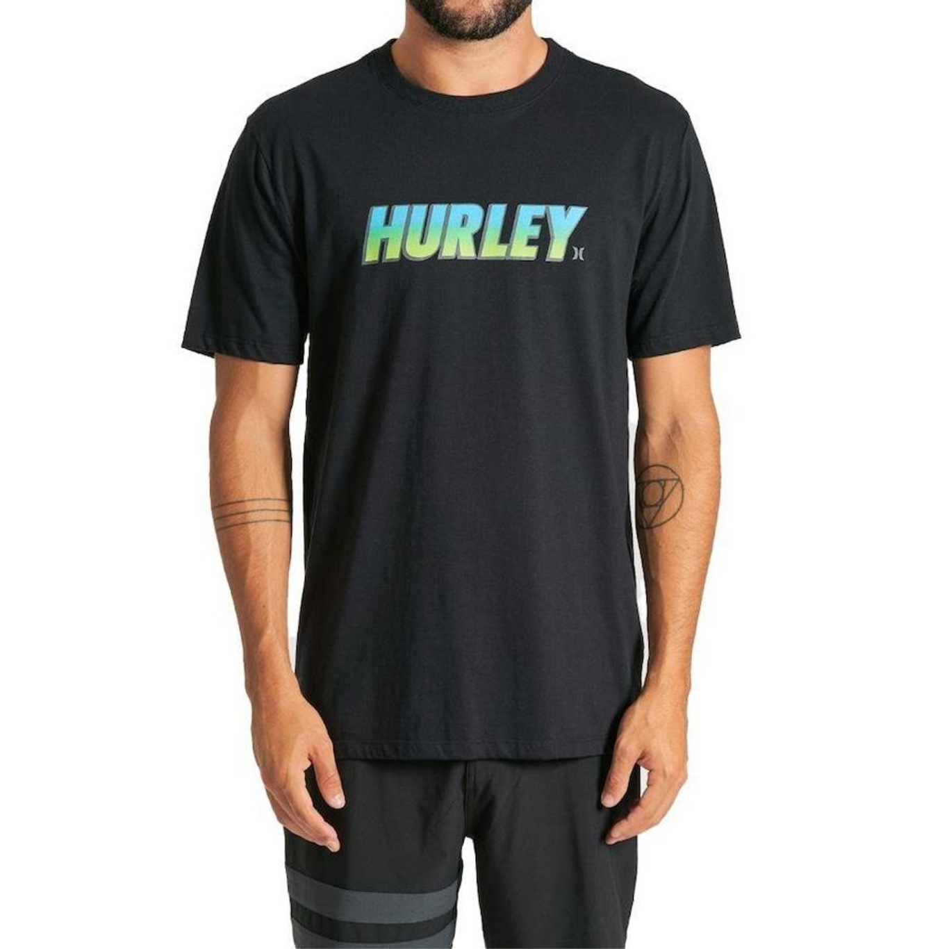 Camiseta Hurley Fastlane - Masculina - Foto 1