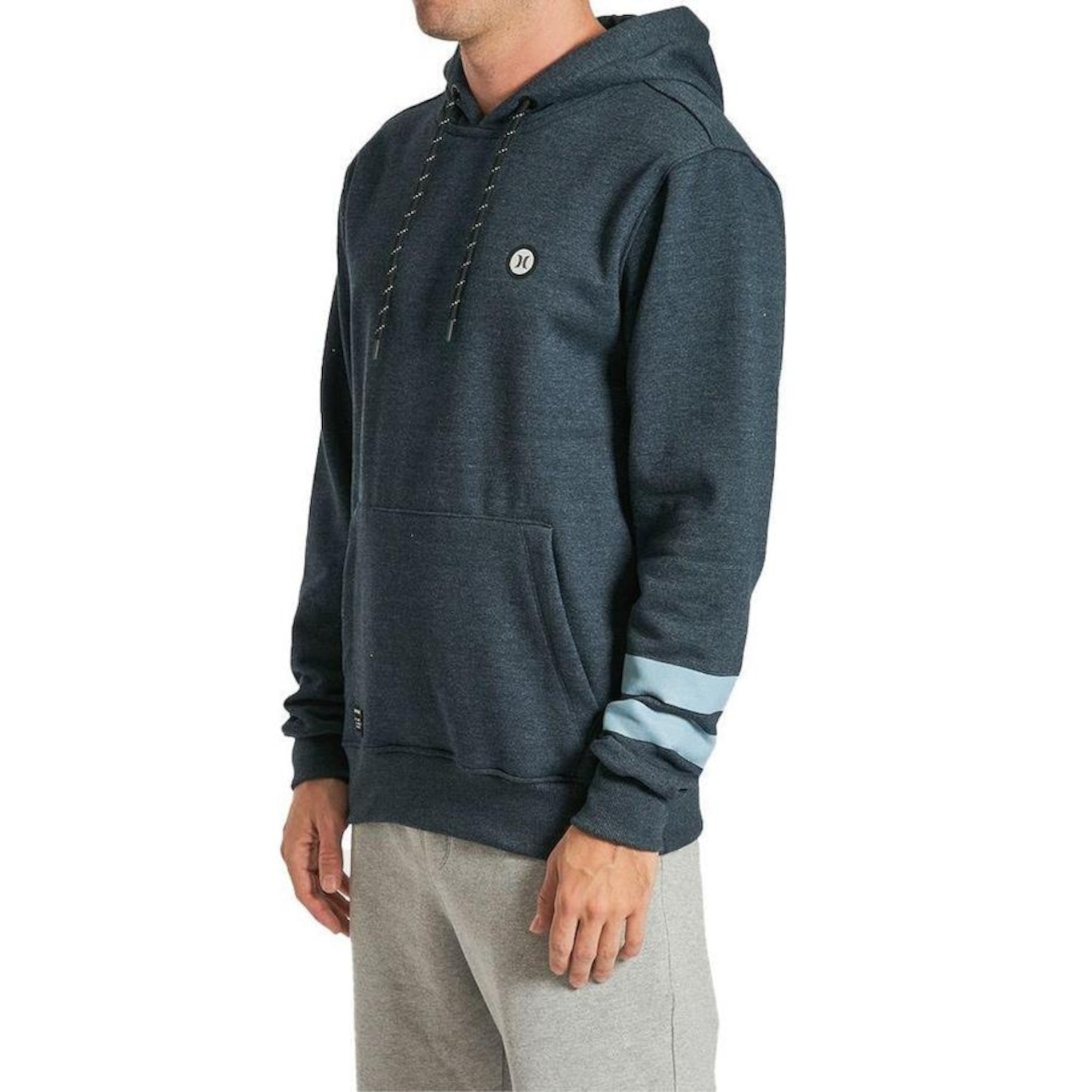 Blusão de Moletom com Capuz Hurley Layers - Masculino - Foto 3