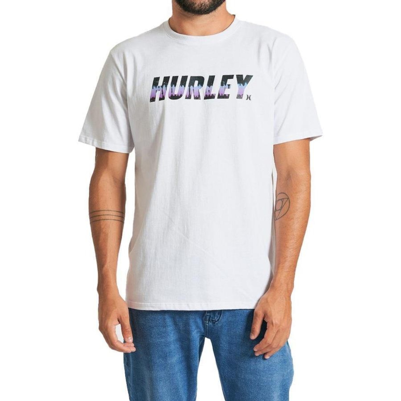 Camiseta Hurley Bootleggers - Masculina - Foto 1