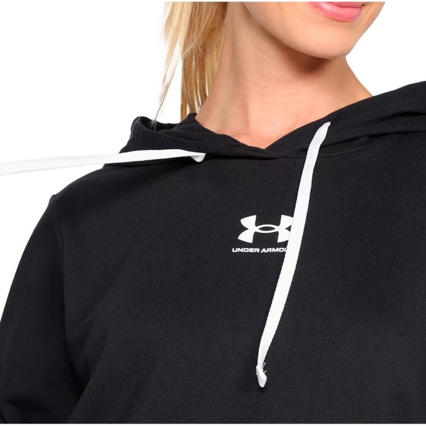 Blusão de Moletom com Capuz Under Armour Rival Terry Hoodie - Feminino - Foto 4