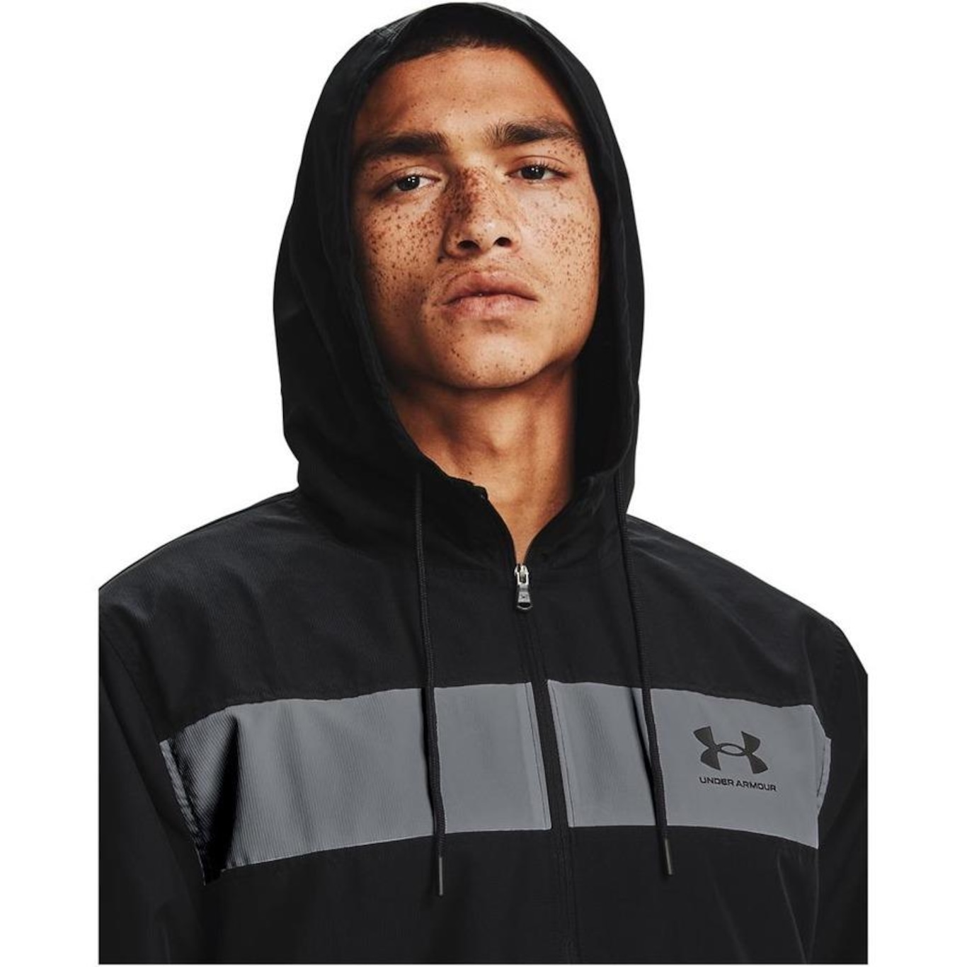 Jaqueta Under Armour Sportstyle Windbreaker - Masculino - Foto 3