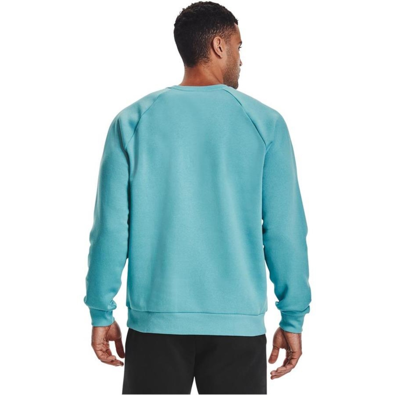 Blusão de Moletom Under Armour Rival Fleece Crew  - Masculino - Foto 3