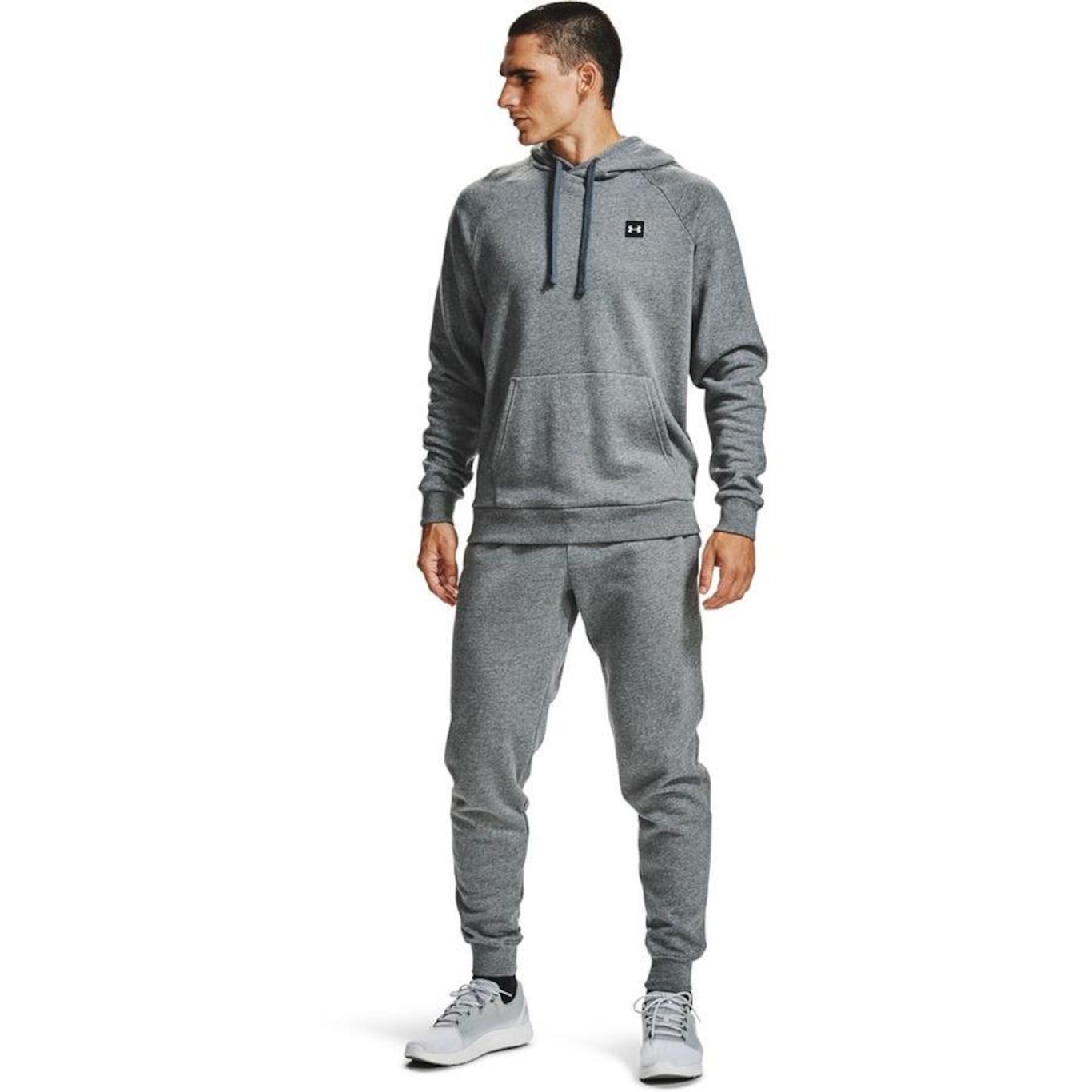 Blusão de Moletom com Capuz Under Armour Rival Fleece Hoodie  - Masculino - Foto 2