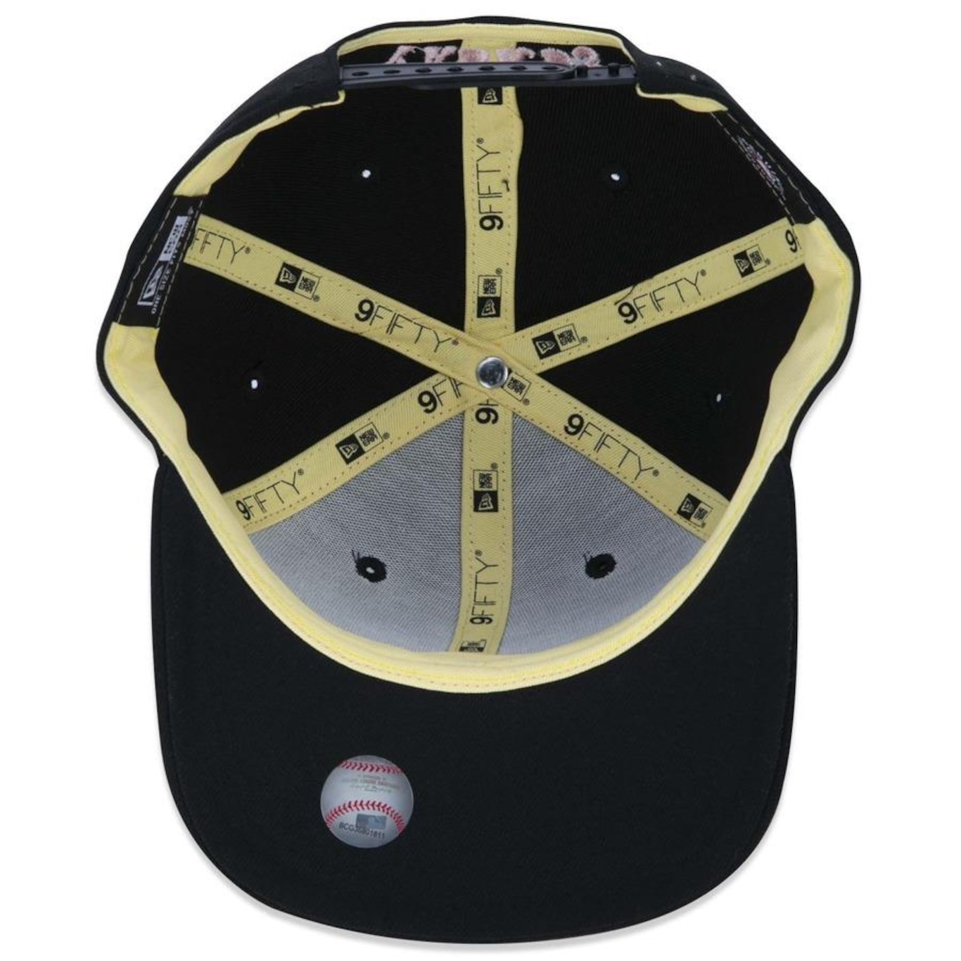 Boné Aba Reta New Era 9Fifty Original Fit Snapback Aba Reta MLB San Diego Padres Retro Soundtrack - Snapback - Adulto - Foto 5