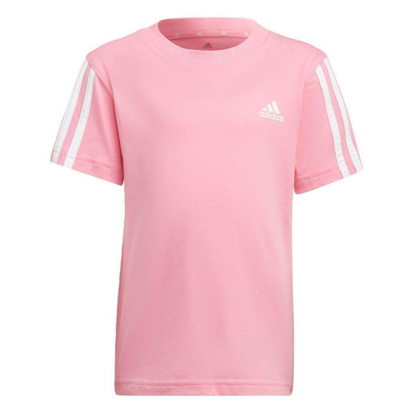 Camiseta adidas Essentials 3-Stripes - Infantil - Foto 1