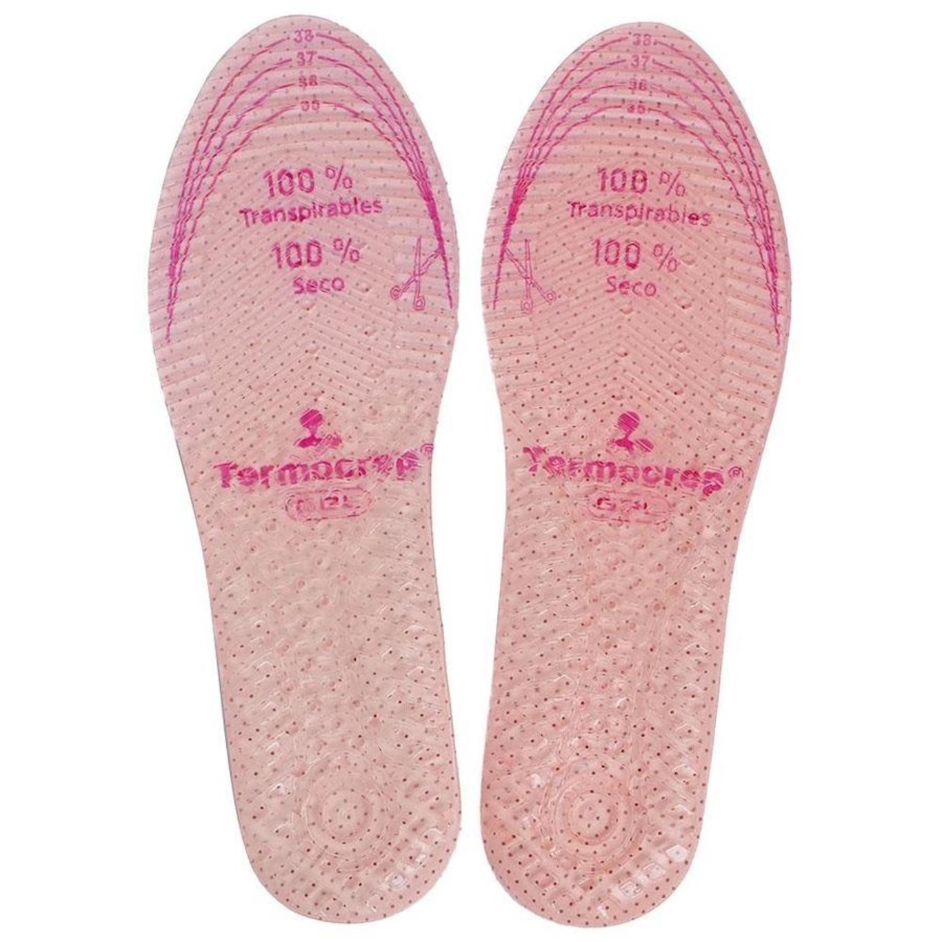 Palmilha de Gel Footgel Uso Diário - 37 ao 40 - Adulto - Foto 3