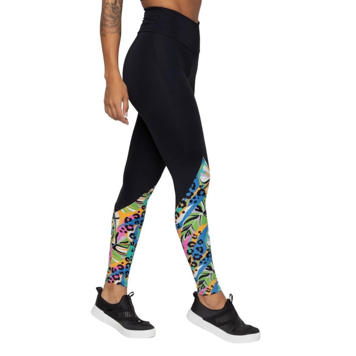 Calça Legging AVA Fitness Wear Suplex Estampado - Feminina - Foto 2