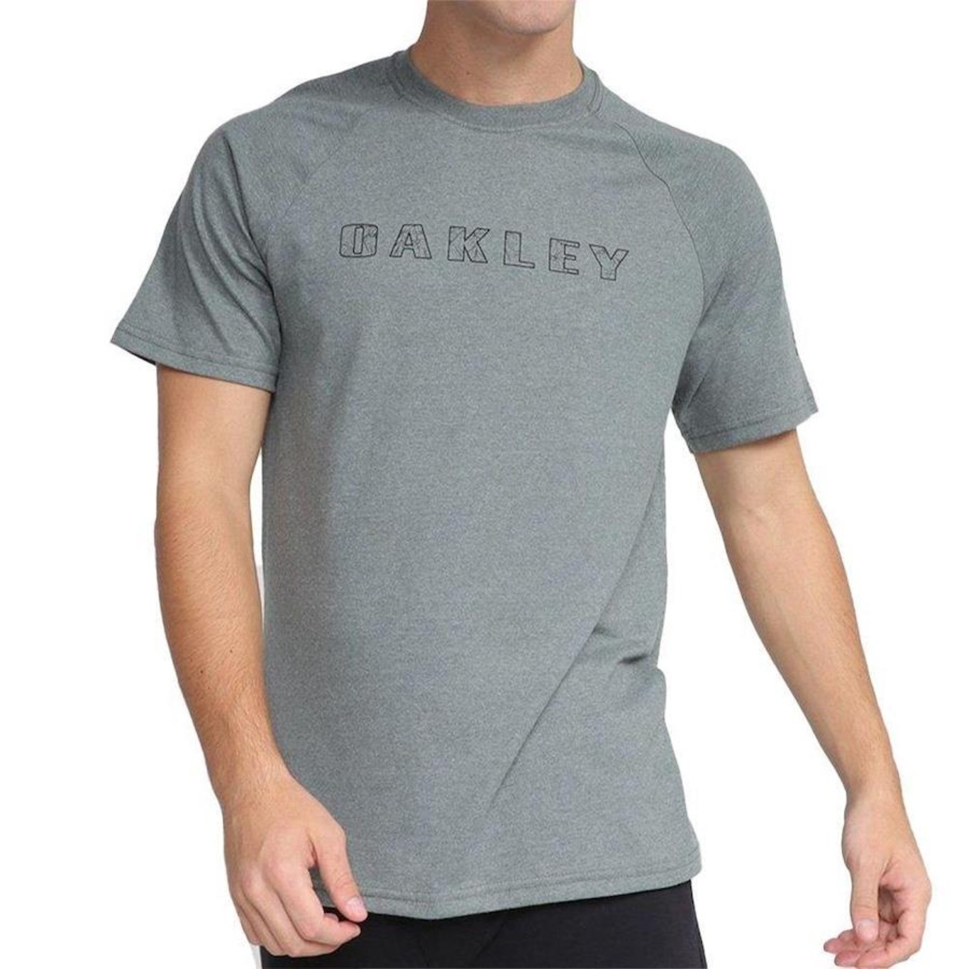 Camiseta Oakley ORec Floral Logo - Masculina - Foto 1