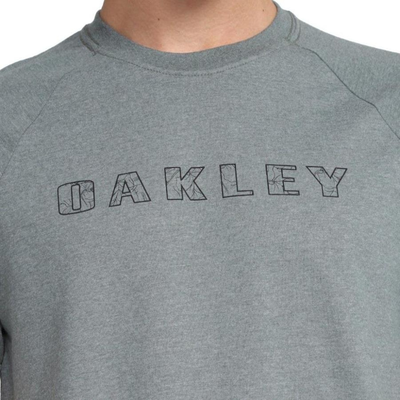 Camiseta Oakley ORec Floral Logo - Masculina - Foto 3