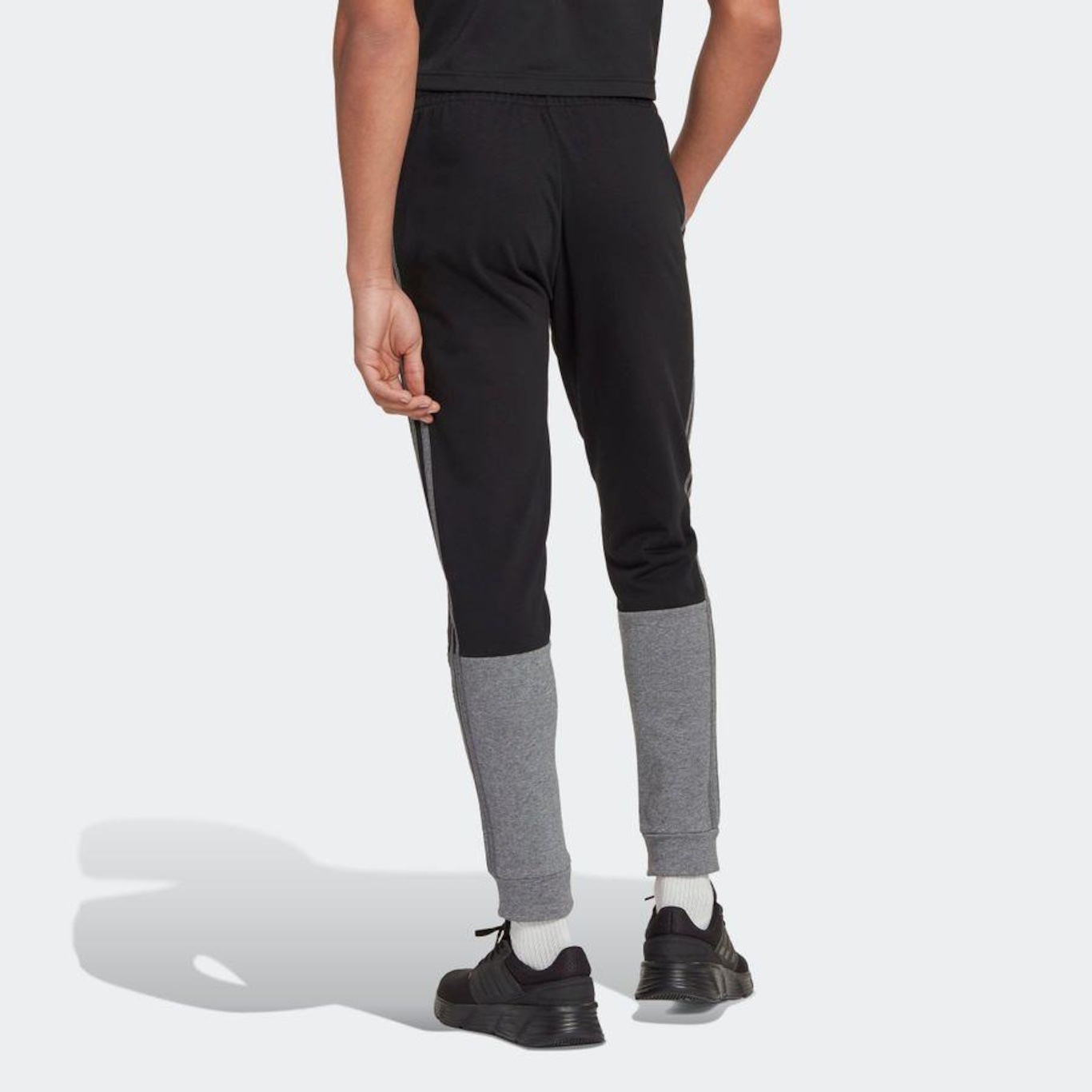 Calça de Moletinho adidas Essentials Mélange - Masculina - Foto 5