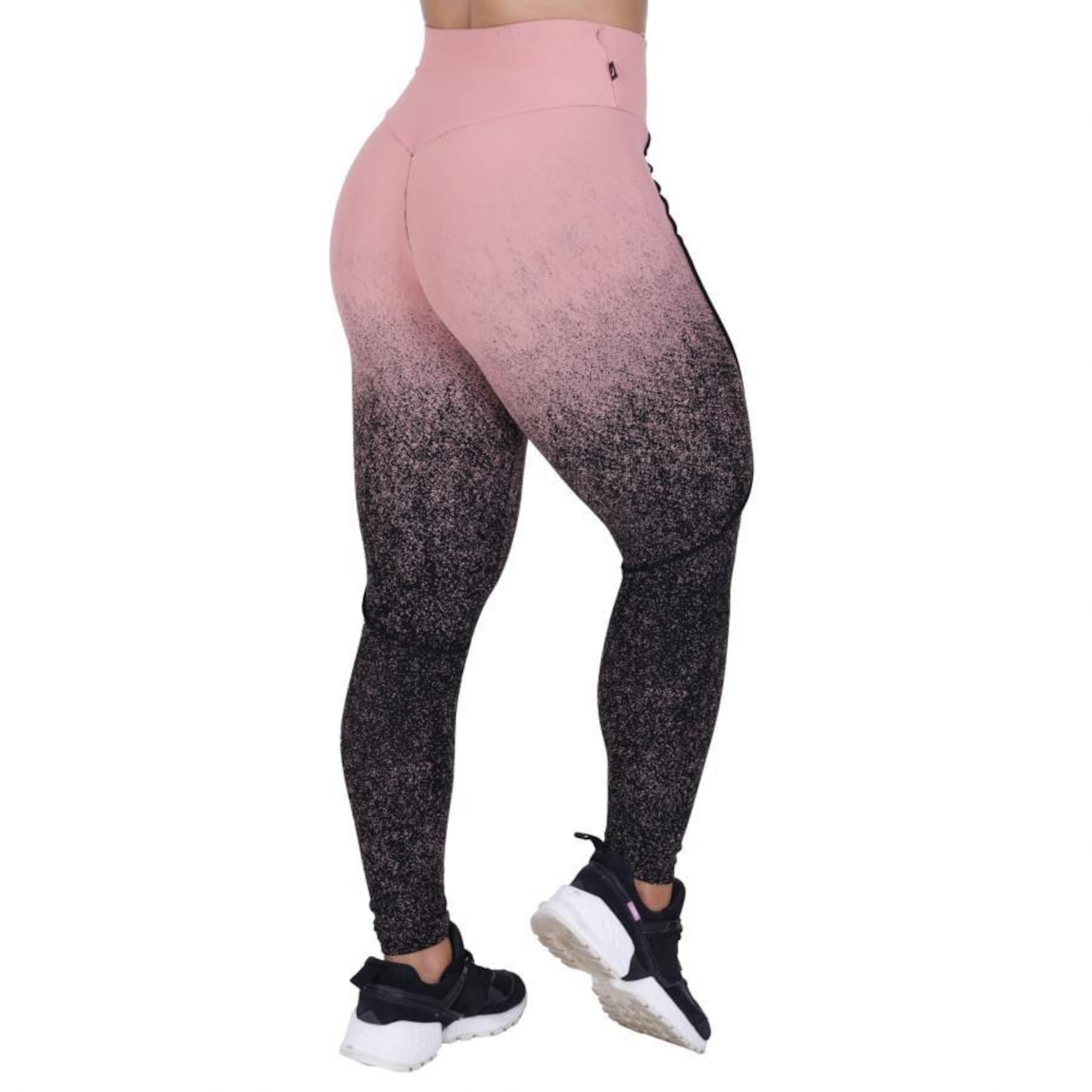 Calça Legging Orbis Fitness Empina Bumbum Degrade Poliamida - Feminina - Foto 3