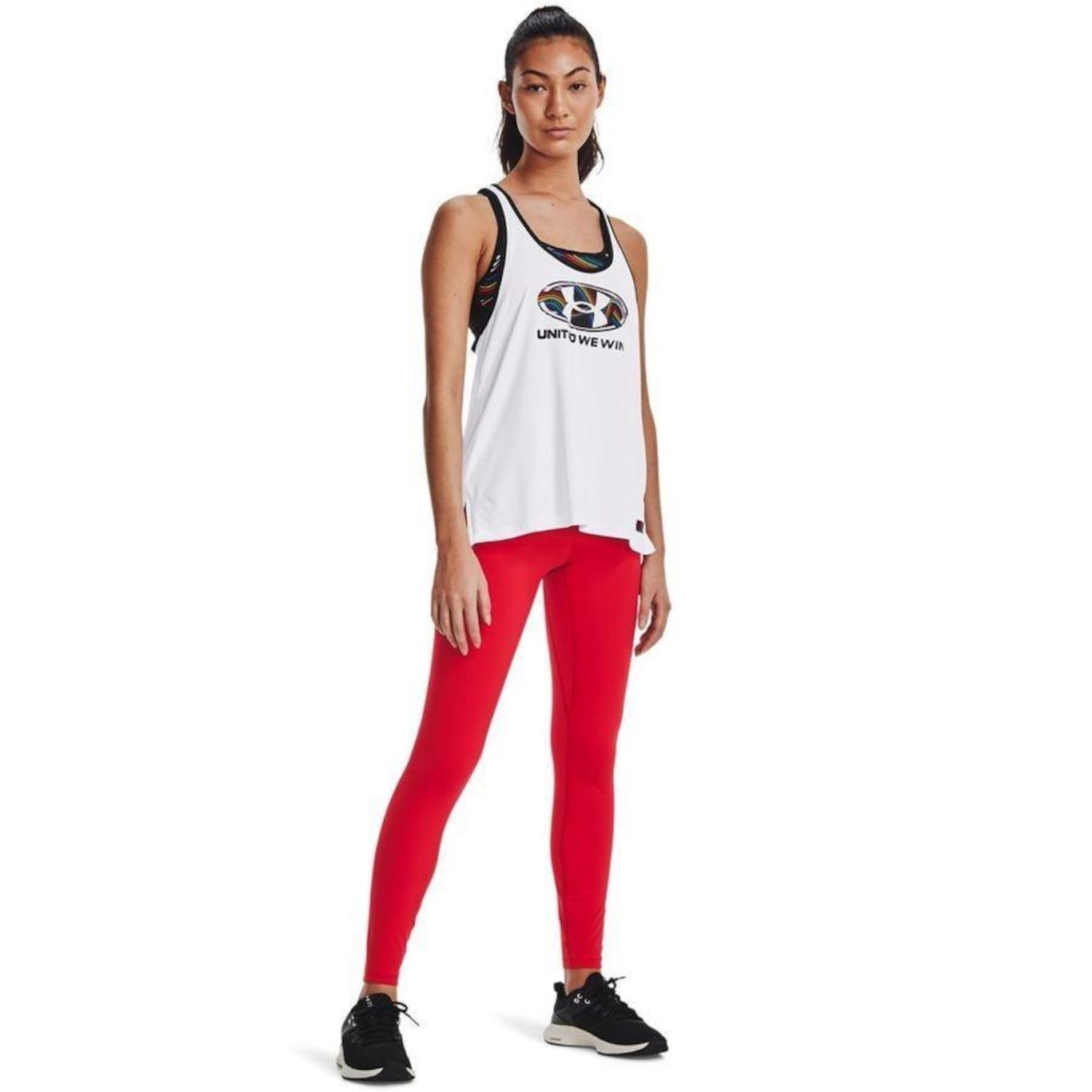 Camiseta Regata de Treino Under Armour Pride Knockout - Feminina - Foto 4