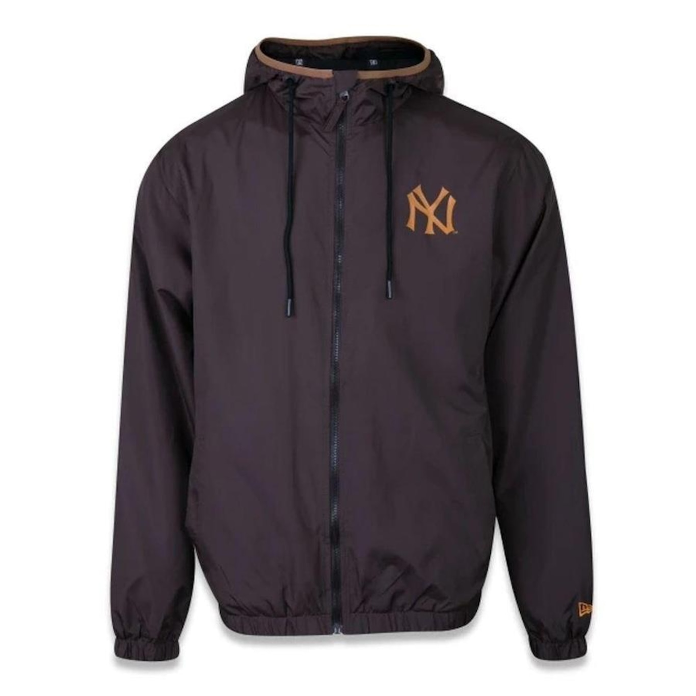 Jaqueta Corta Vento New Era com Capuz New York Yankees Modern Classic - Masculina - Foto 1