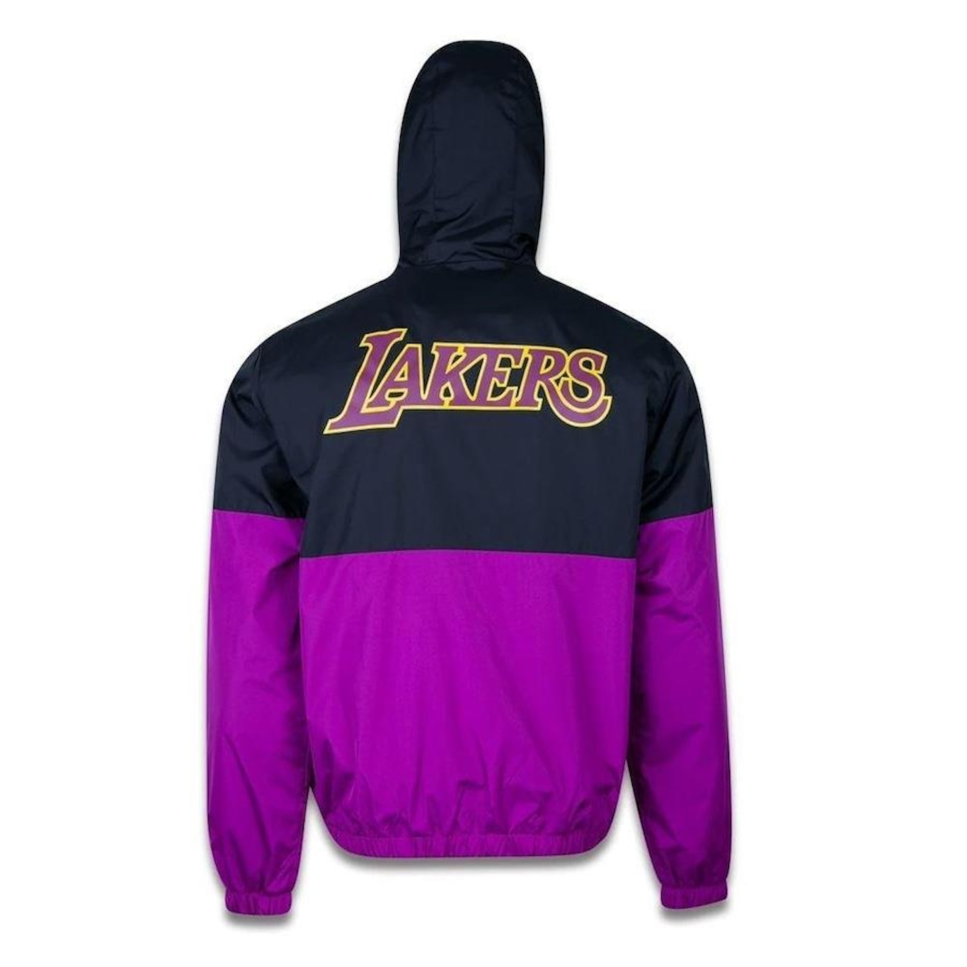 Jaqueta Los Angeles Lakers NBA com Capuz Masculina Core Logos BLK PRP - Foto 2