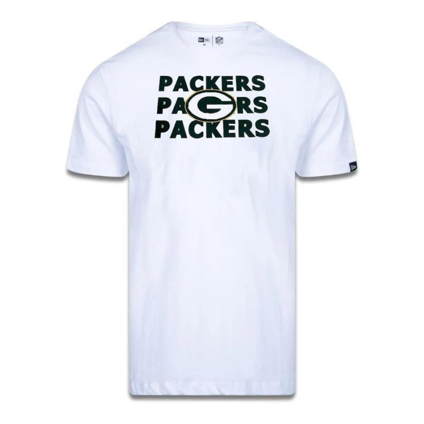 Camiseta New Era NFL Green Bay Packers Core Team - Masculina - Foto 1