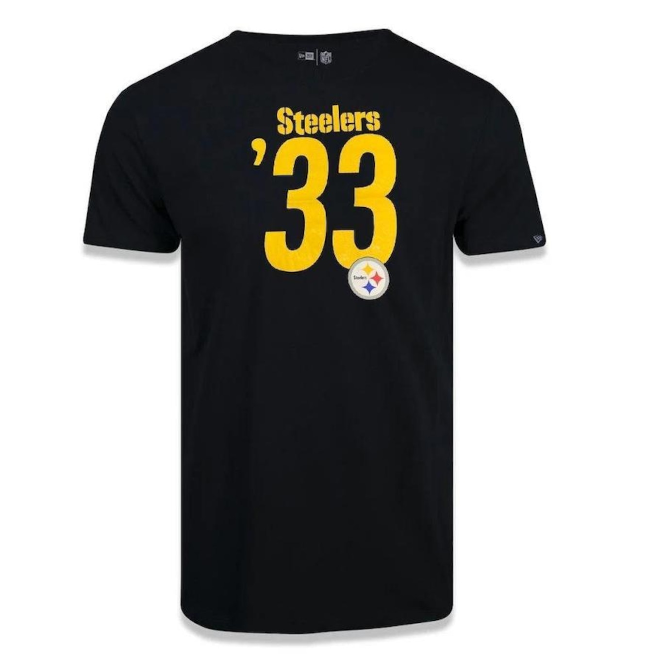 Camiseta New Era Pittsburgh Steelers Numbers - Masculina - Foto 1