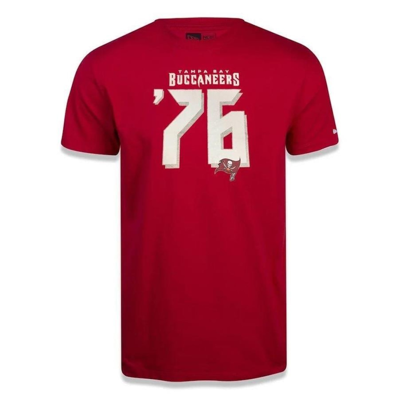 Camiseta New Era Tampa Bay Buccaneers Numbers - Masculina - Foto 1