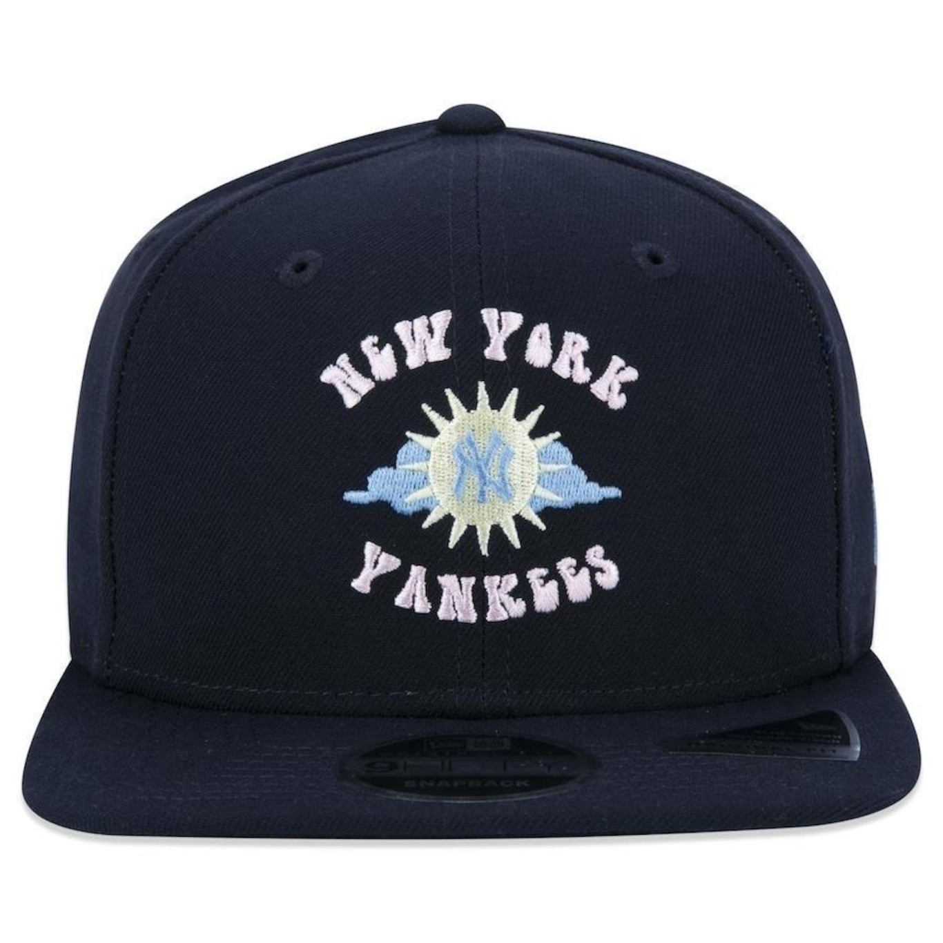 Boné Aba Reta New Era 9fifty Original Fit MLB New York Yankees Retro Soundtrack - Snapback - Adulto - Foto 2