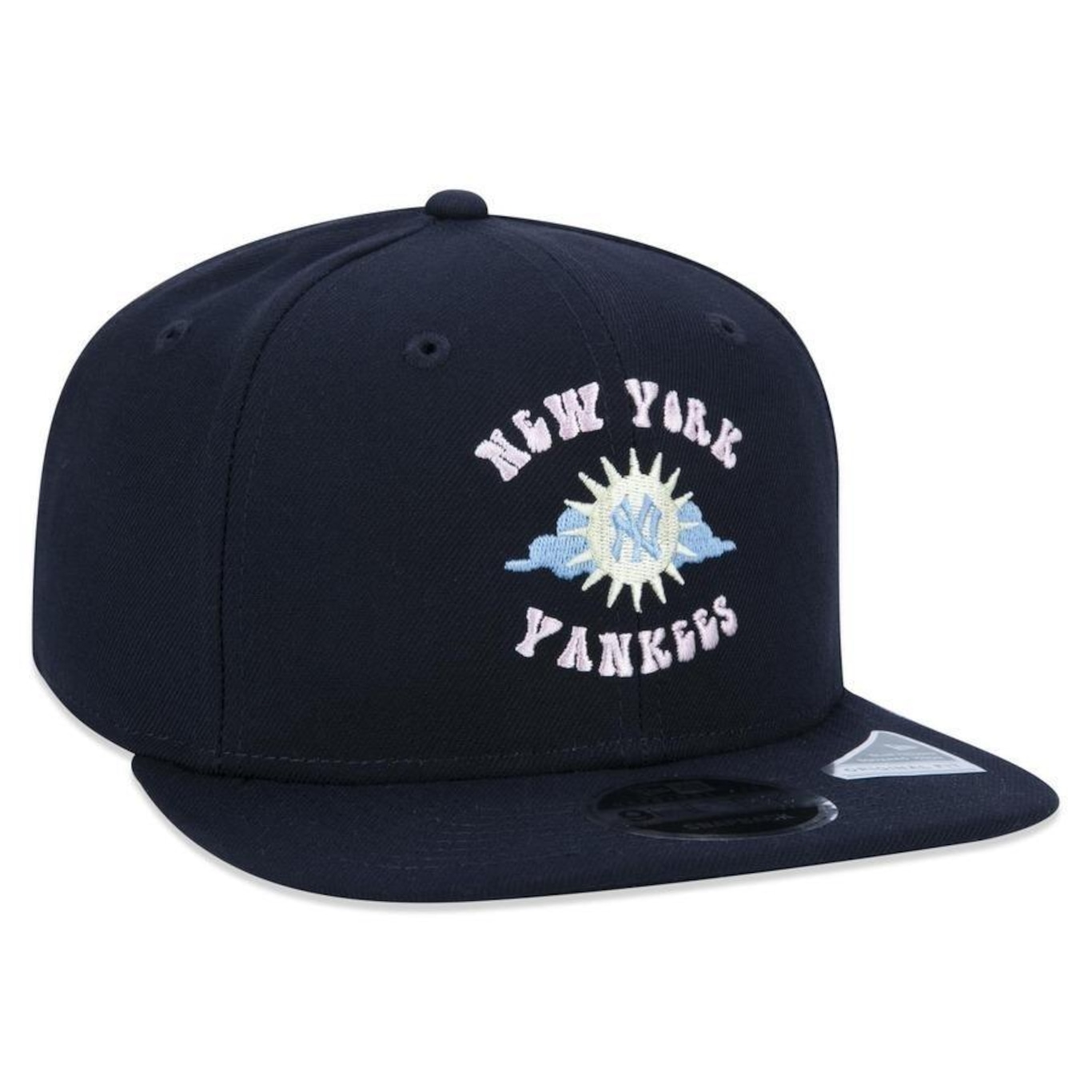 Boné Aba Reta New Era 9fifty Original Fit MLB New York Yankees Retro Soundtrack - Snapback - Adulto - Foto 3