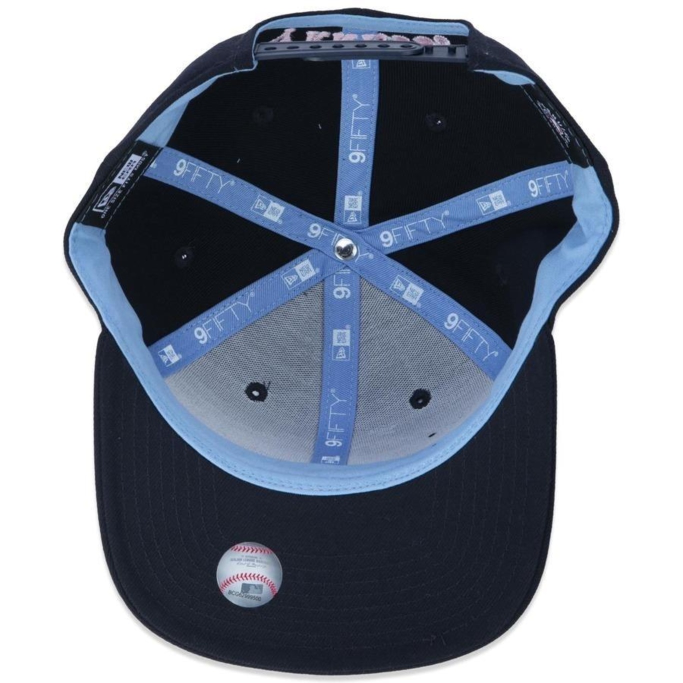 Boné Aba Reta New Era 9fifty Original Fit MLB New York Yankees Retro Soundtrack - Snapback - Adulto - Foto 5