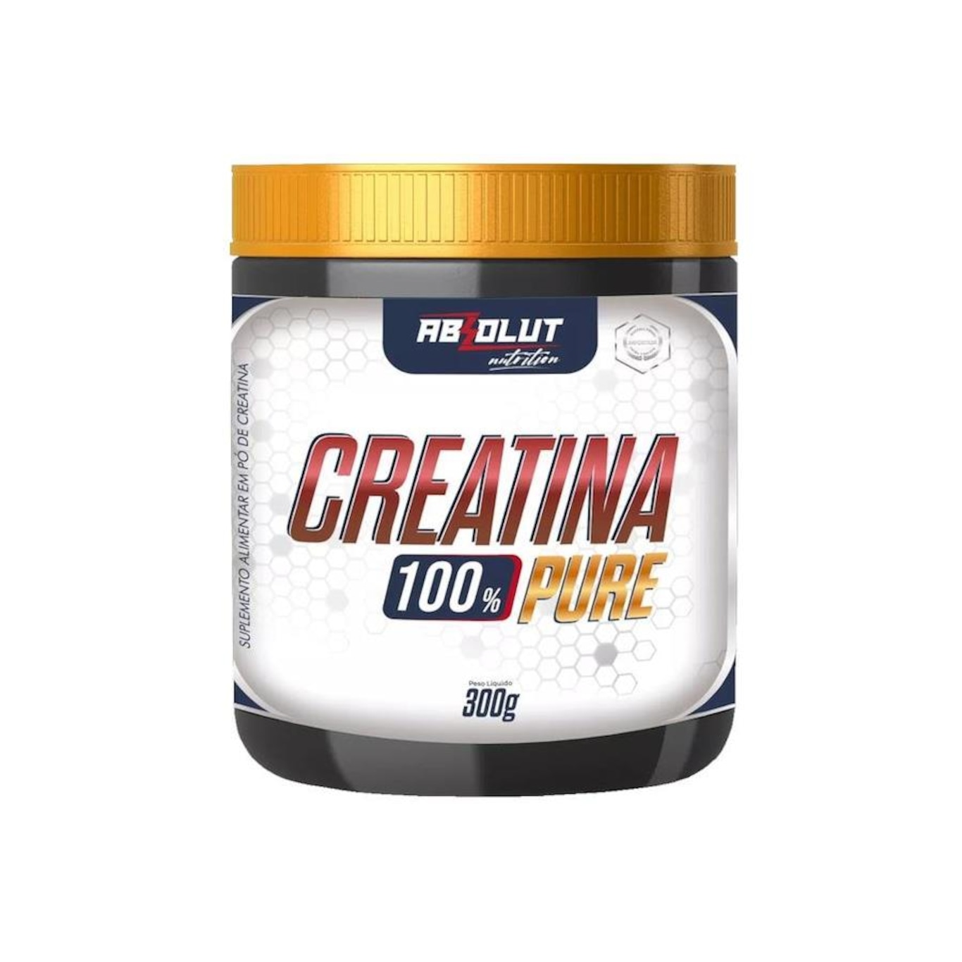 Creatina Absolut Nutrition 100% Pura - 300g - Foto 1