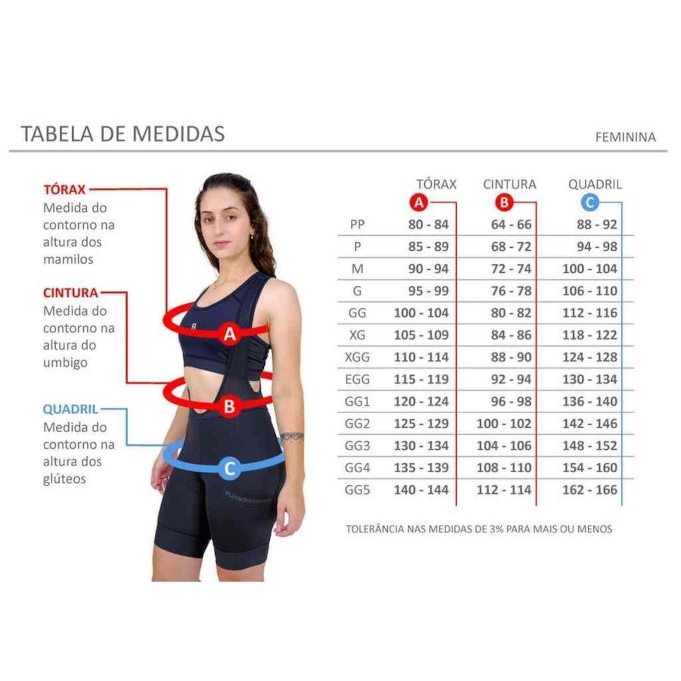 Macaquinho Ciclismo Furbo Flow Forro Blade - Feminino - Foto 4