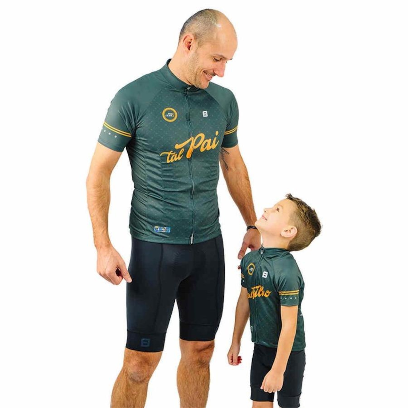 Camisa Ciclismo Furbo com Zíper Pai&Filho Tal Pai - Masculina - Foto 5