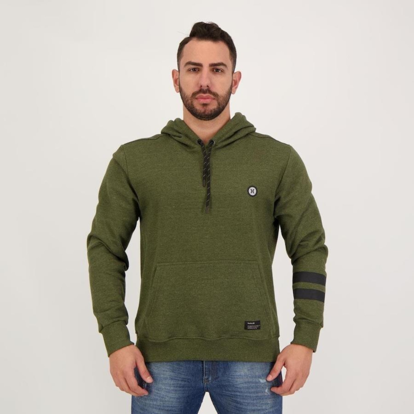 Blusão Hurley Layers - Masculino - Foto 1