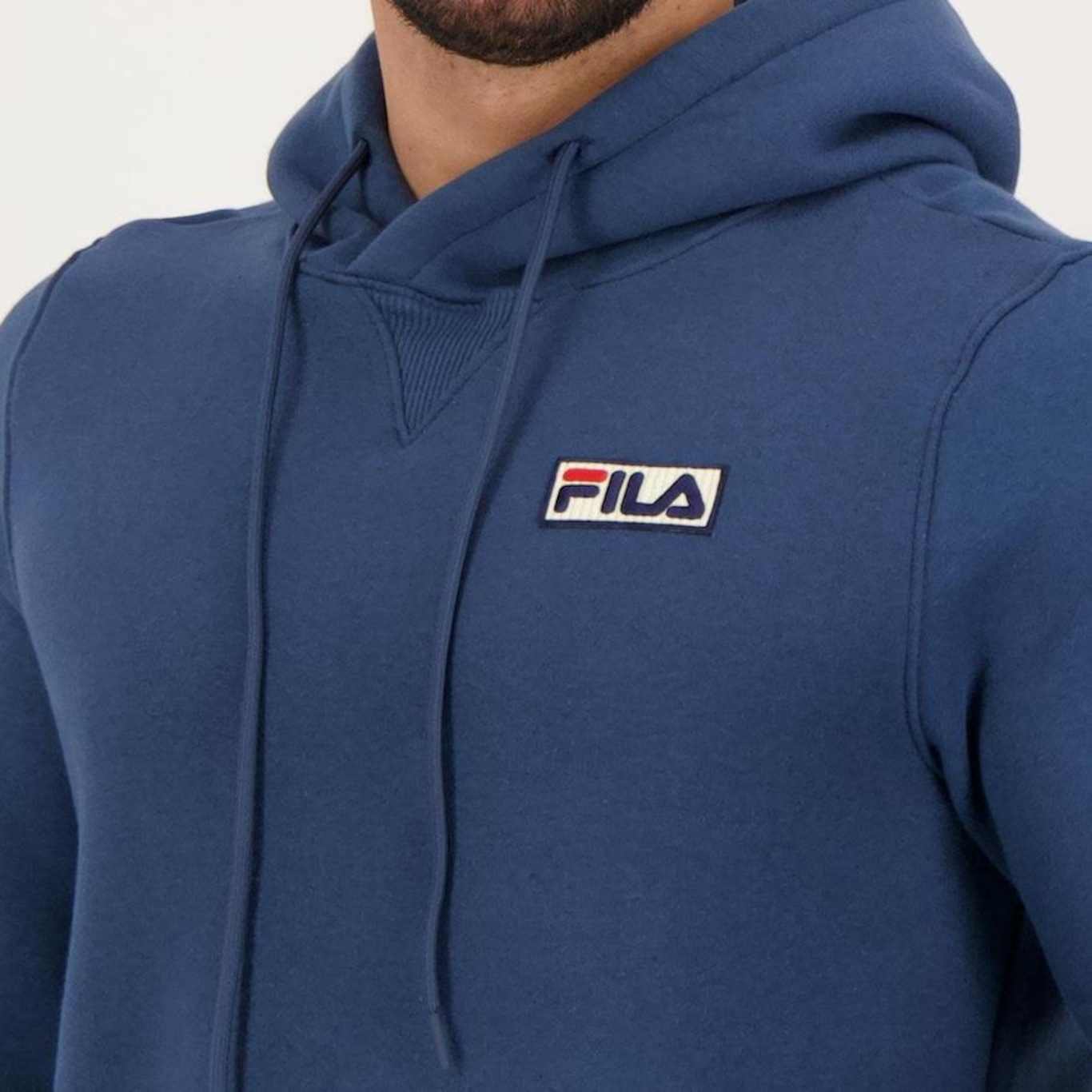 Blusão de Moletom Fila Essencial Winter - Masculino - Foto 4