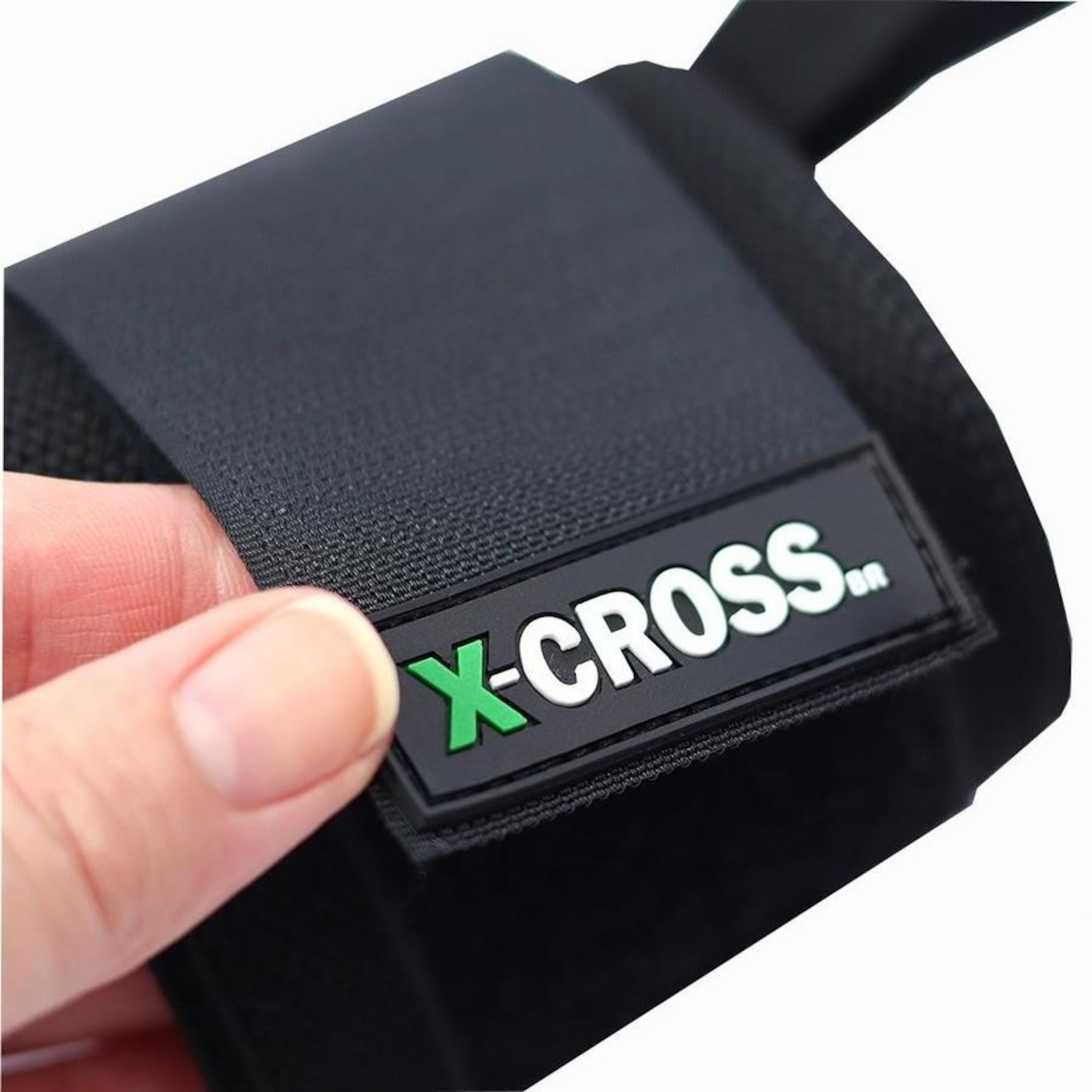 Munhequeira Elástica X-Cross XC014 Wrist Wrap - 7,5cm x 35cm - Foto 3