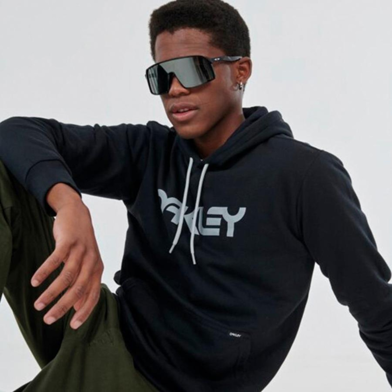 Blusão de Moletom com Capuz Oakley B1B PO Hoodie - Masculina - Foto 3