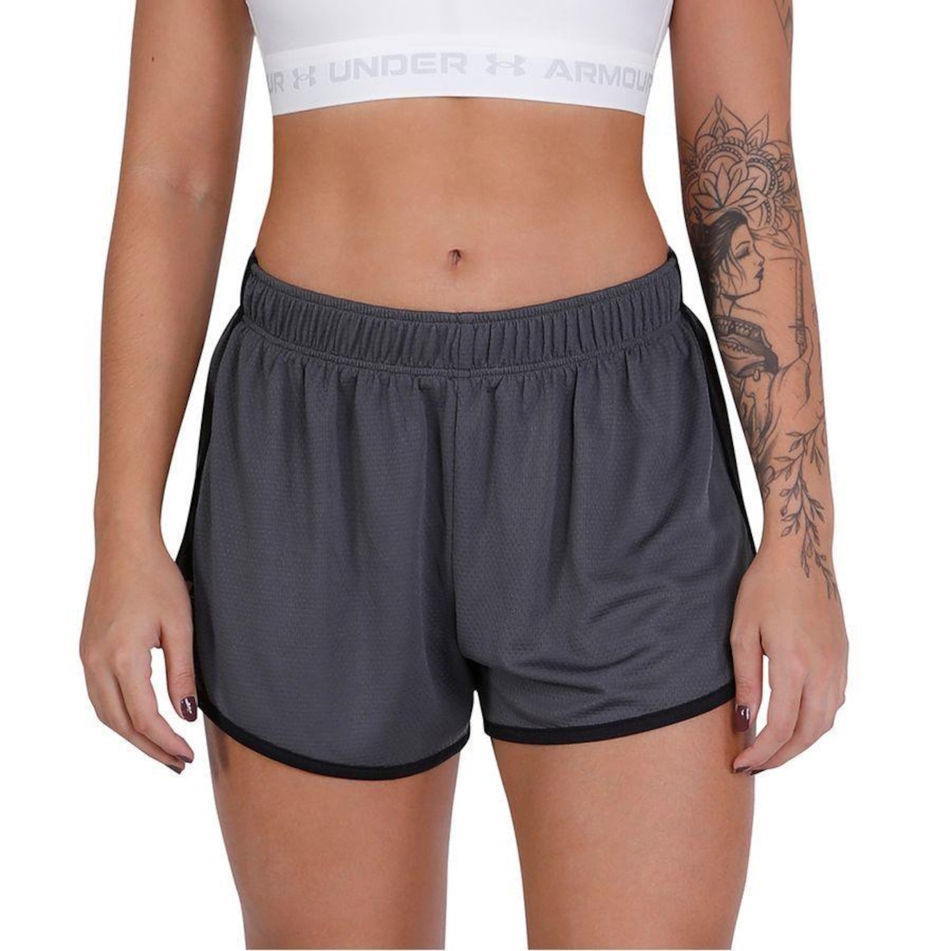 Shorts Under Armour Tech Mesh - Feminino - Foto 1