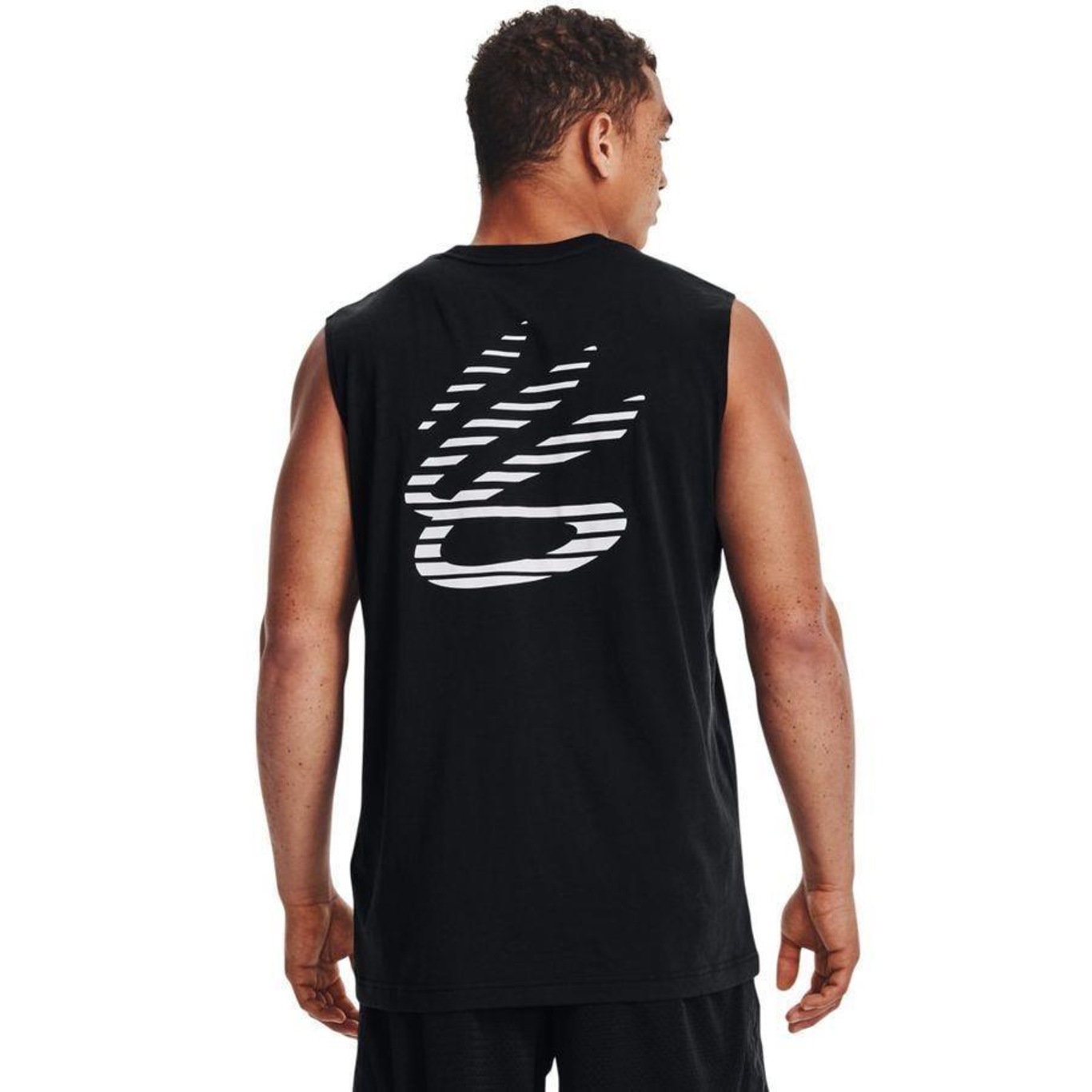 Camiseta Regata Under Armour Curry Graphic Tank - Masculina - Foto 2