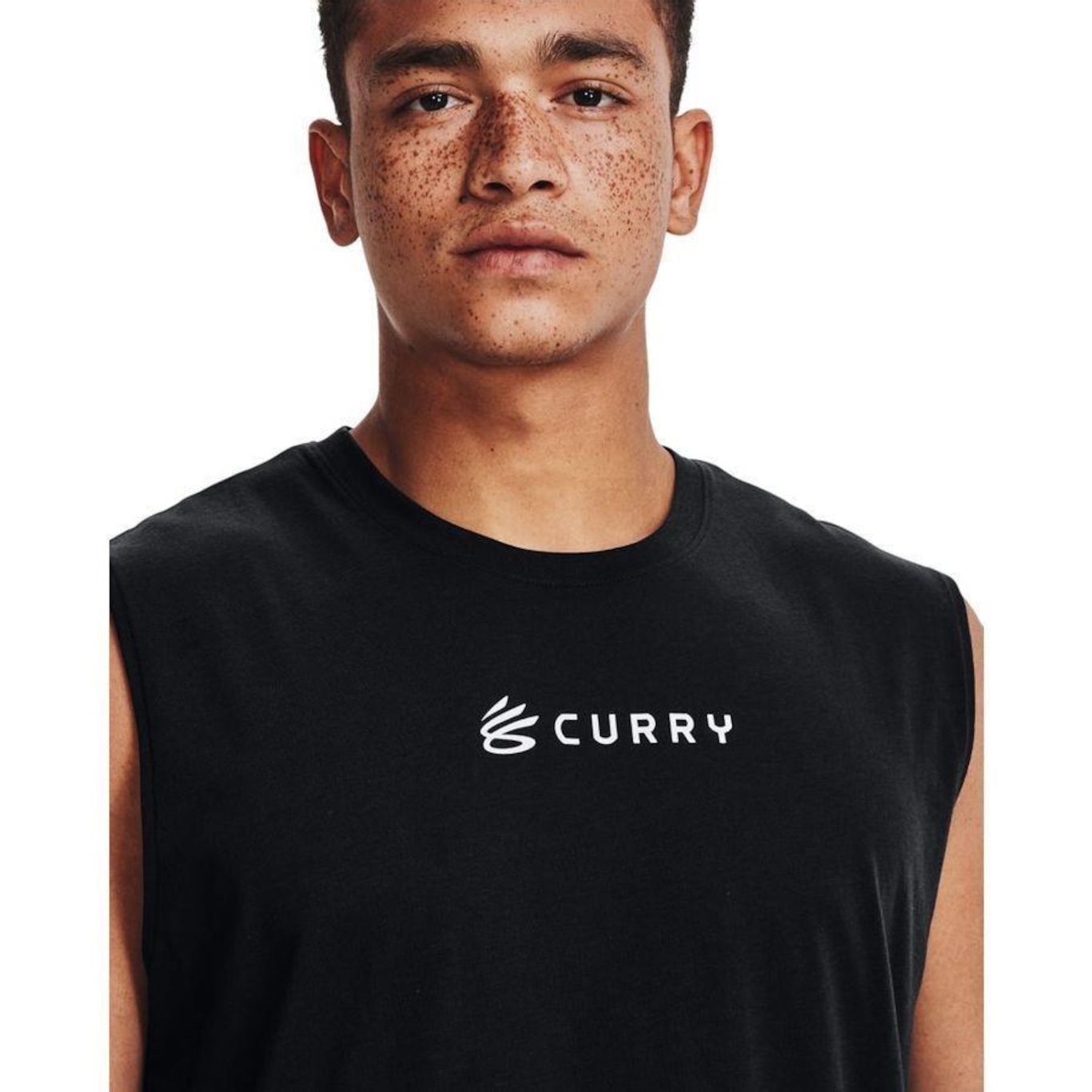 Camiseta Regata Under Armour Curry Graphic Tank - Masculina - Foto 3