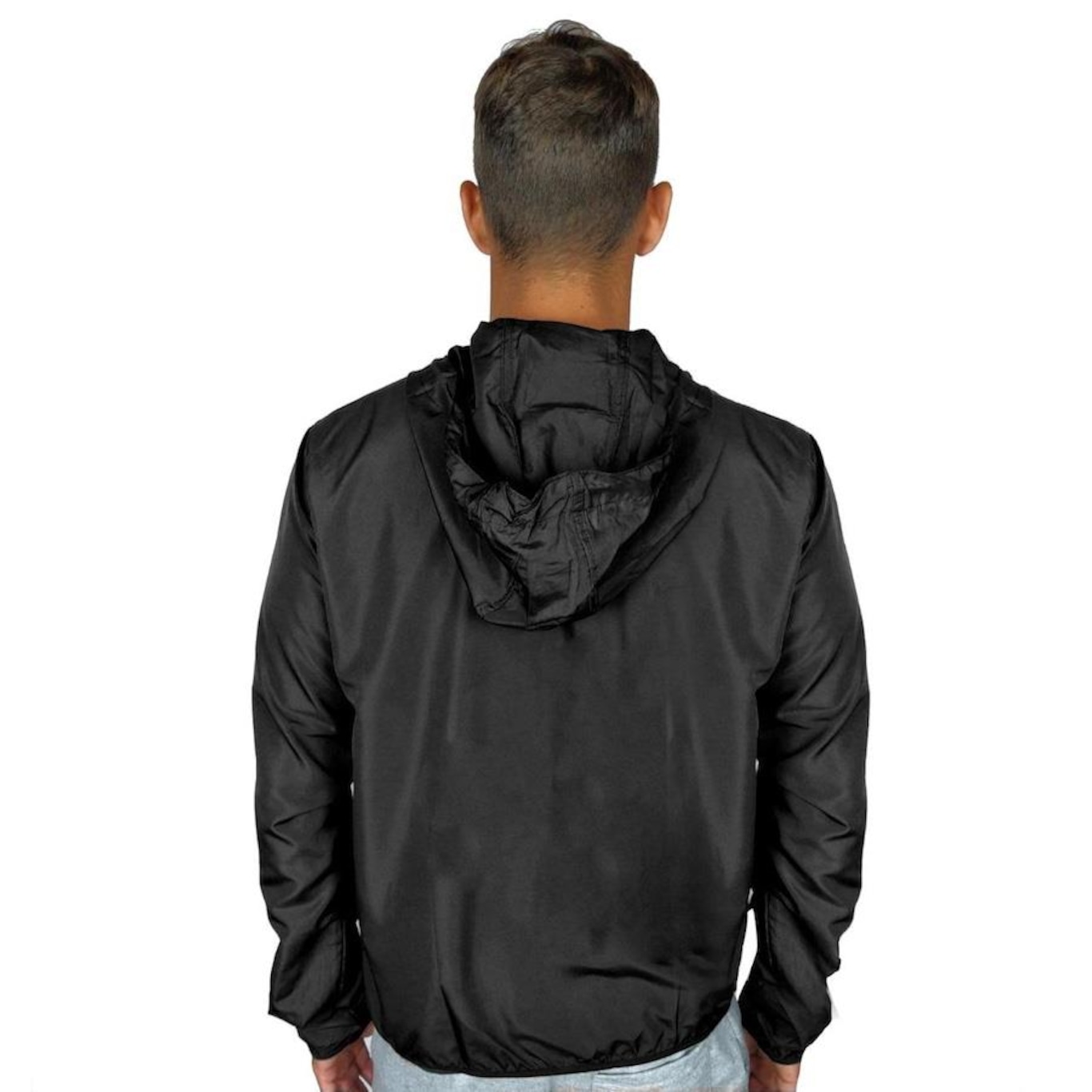 Jaqueta Corta Vento com Capuz Web Surf Shop Light Corrida - Masculina - Foto 3