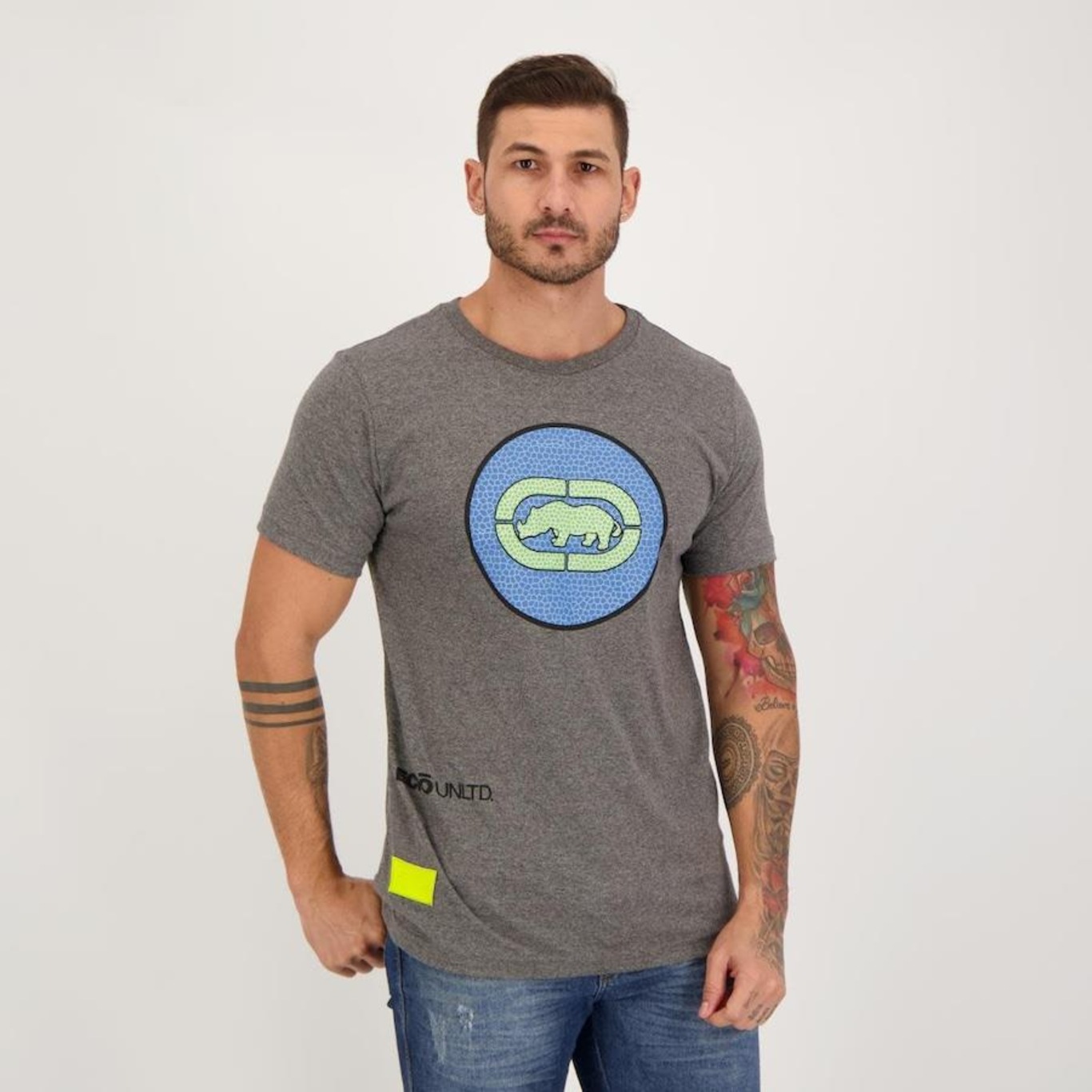Camiseta Ecko Rhino Circle - Masculina